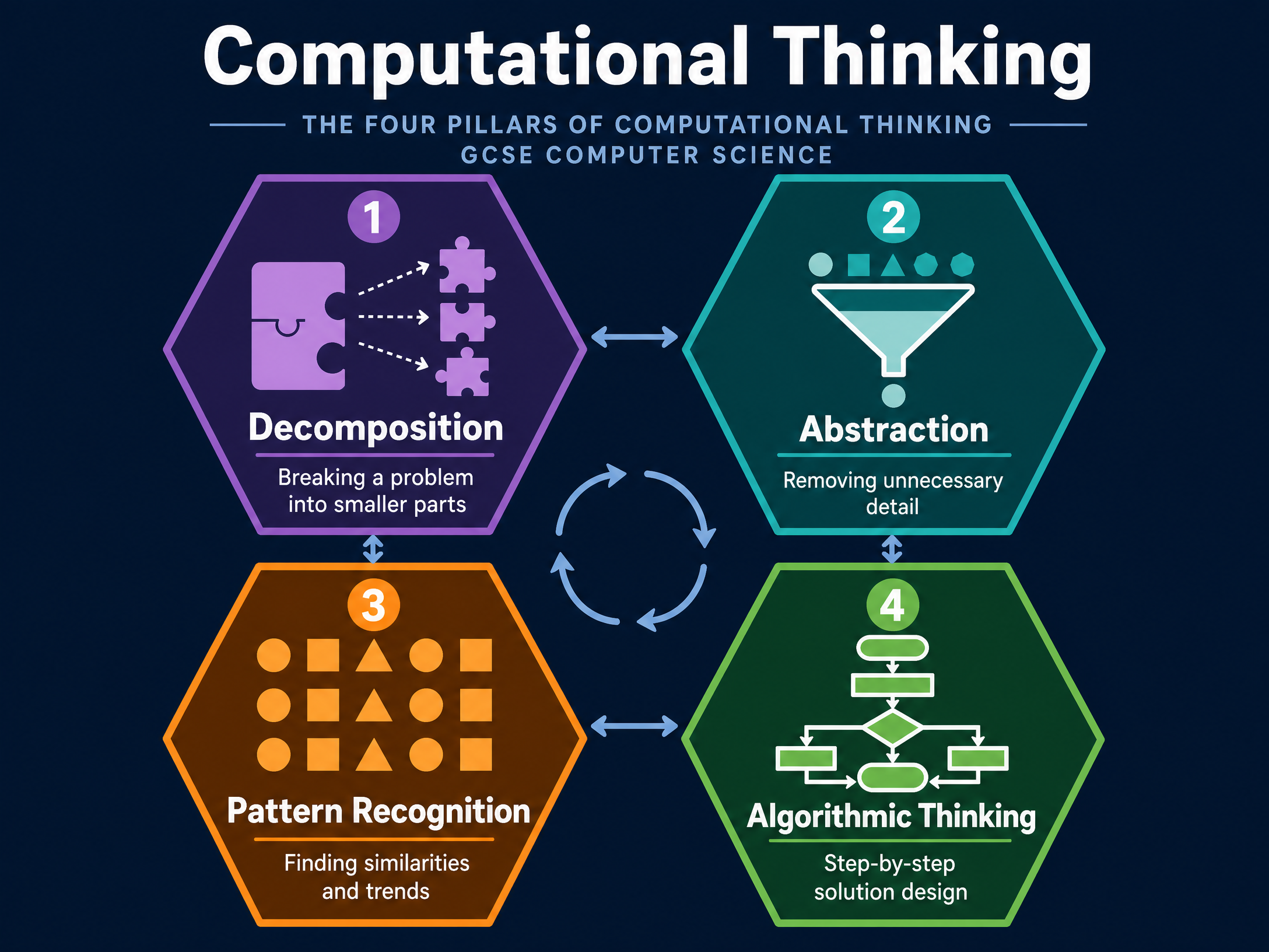 The Four Pillars of Computational Thinking