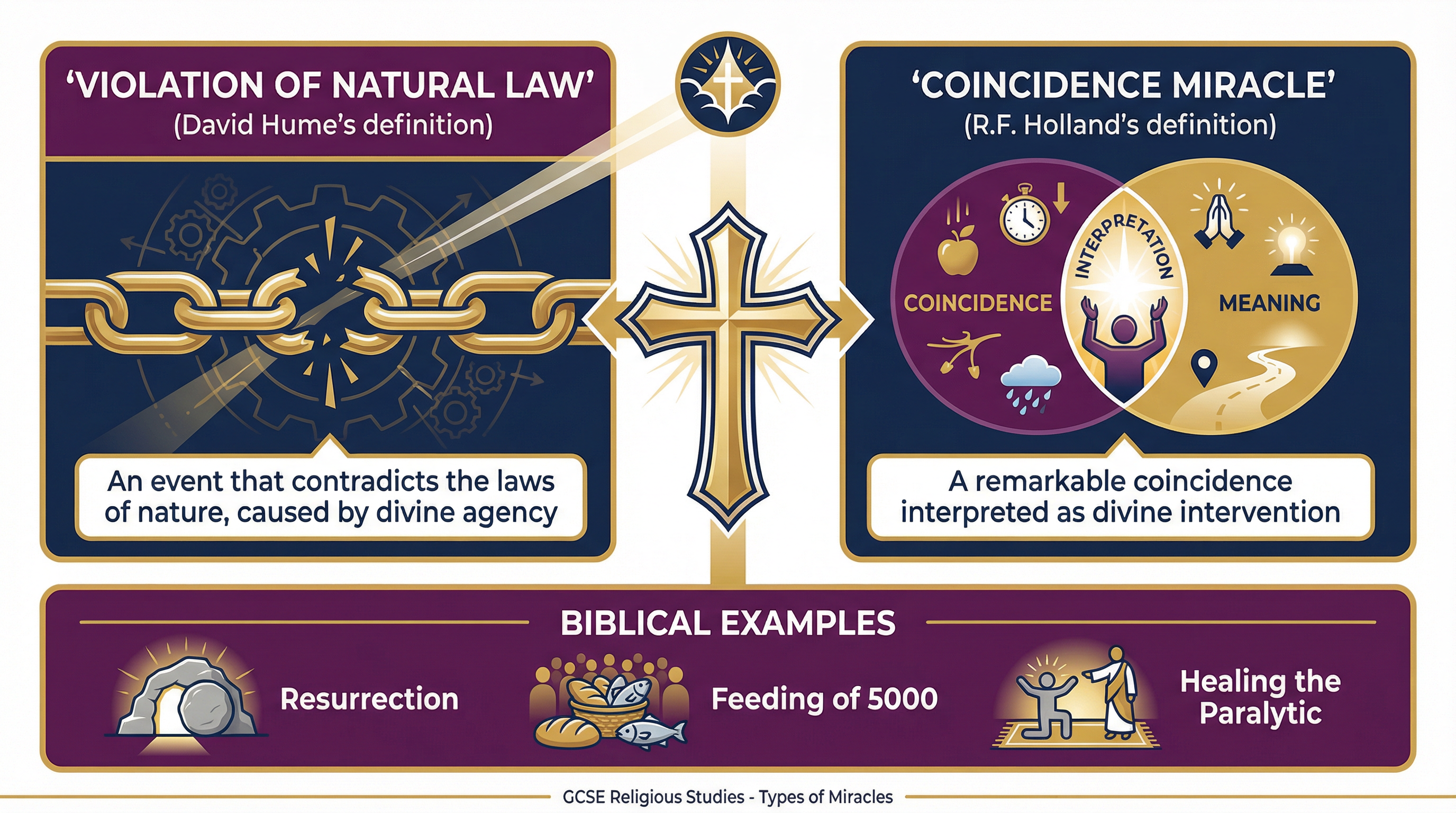 The Two Key Definitions of a Miracle.