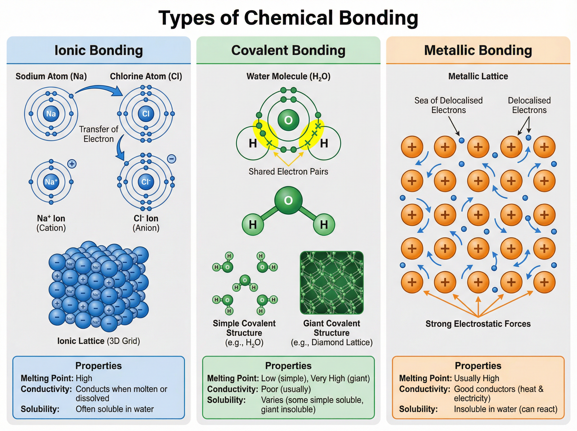 Types of Chemical Bonding