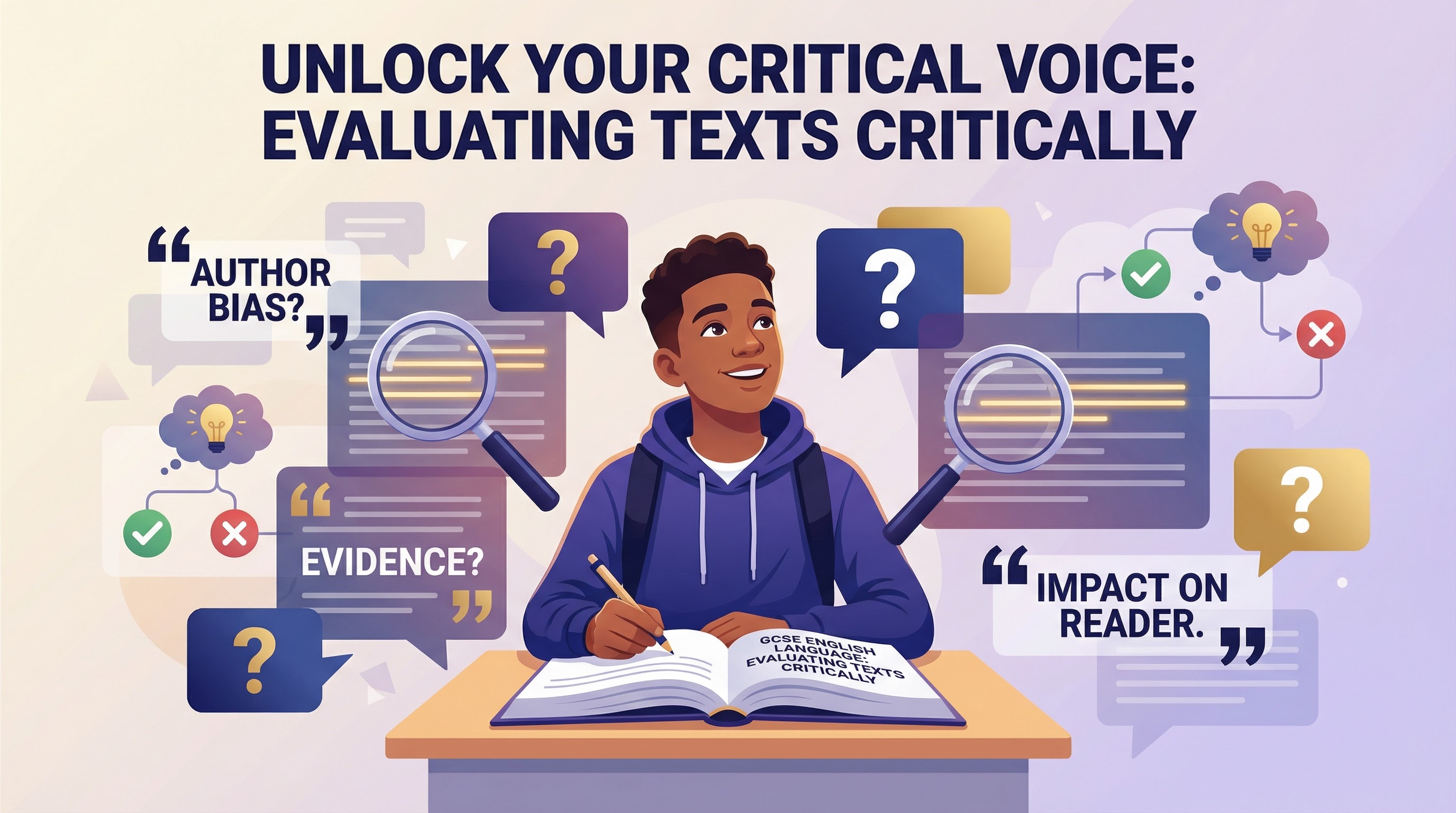Unlock Your Critical Voice: Evaluating Texts Critically
