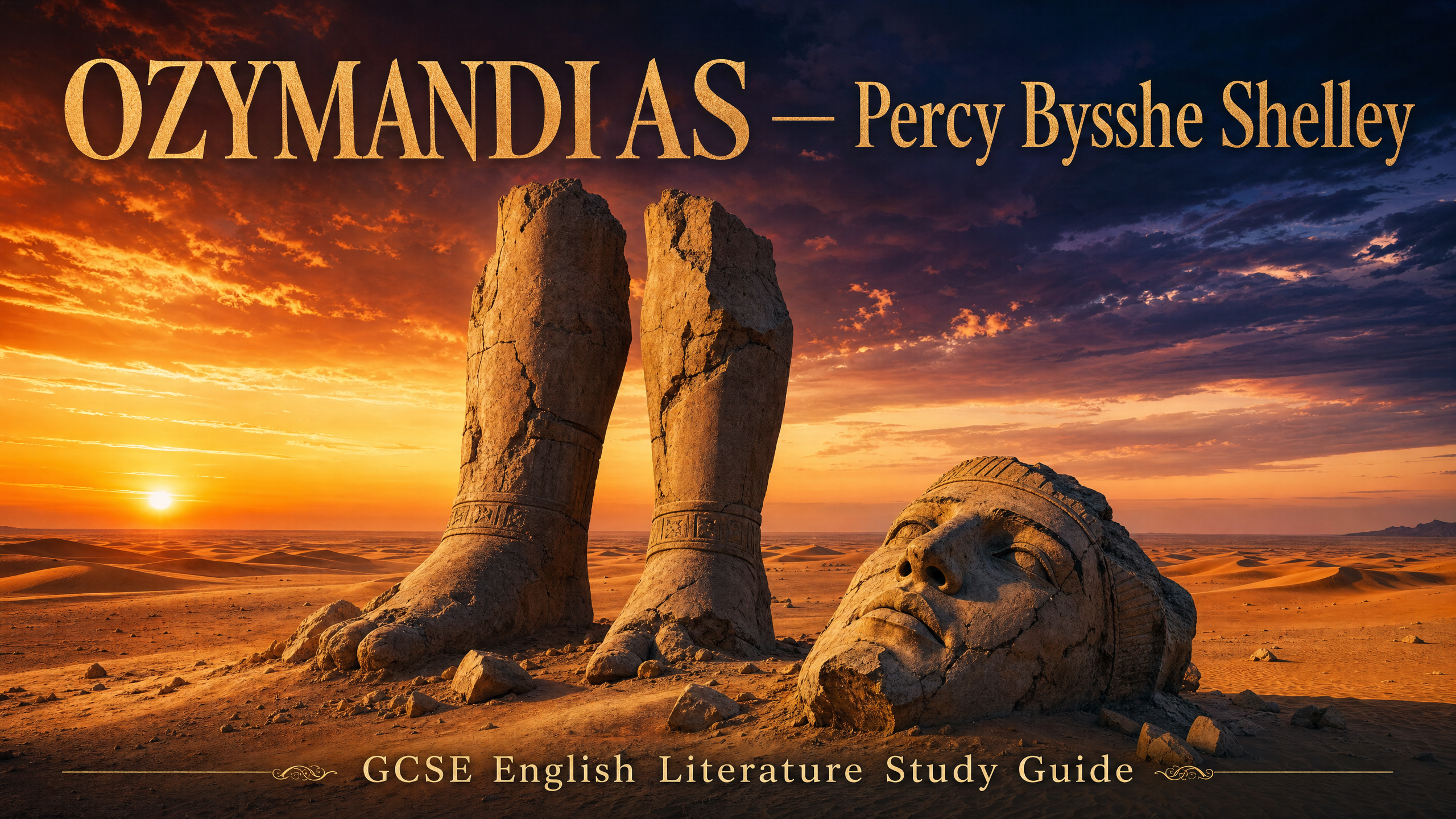 Header image for Ozymandias Study Guide