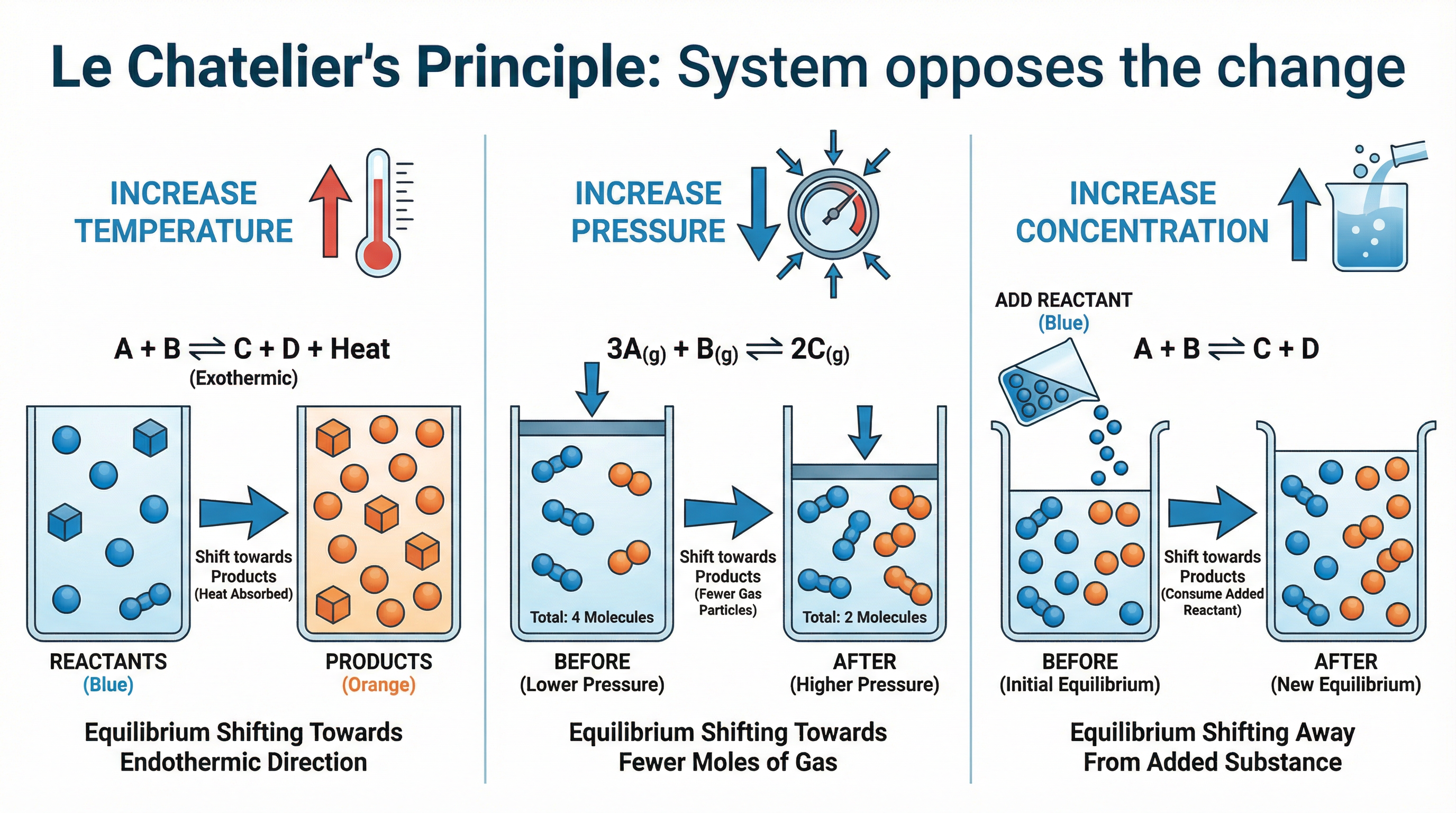 Applying Le Chatelier's Principle