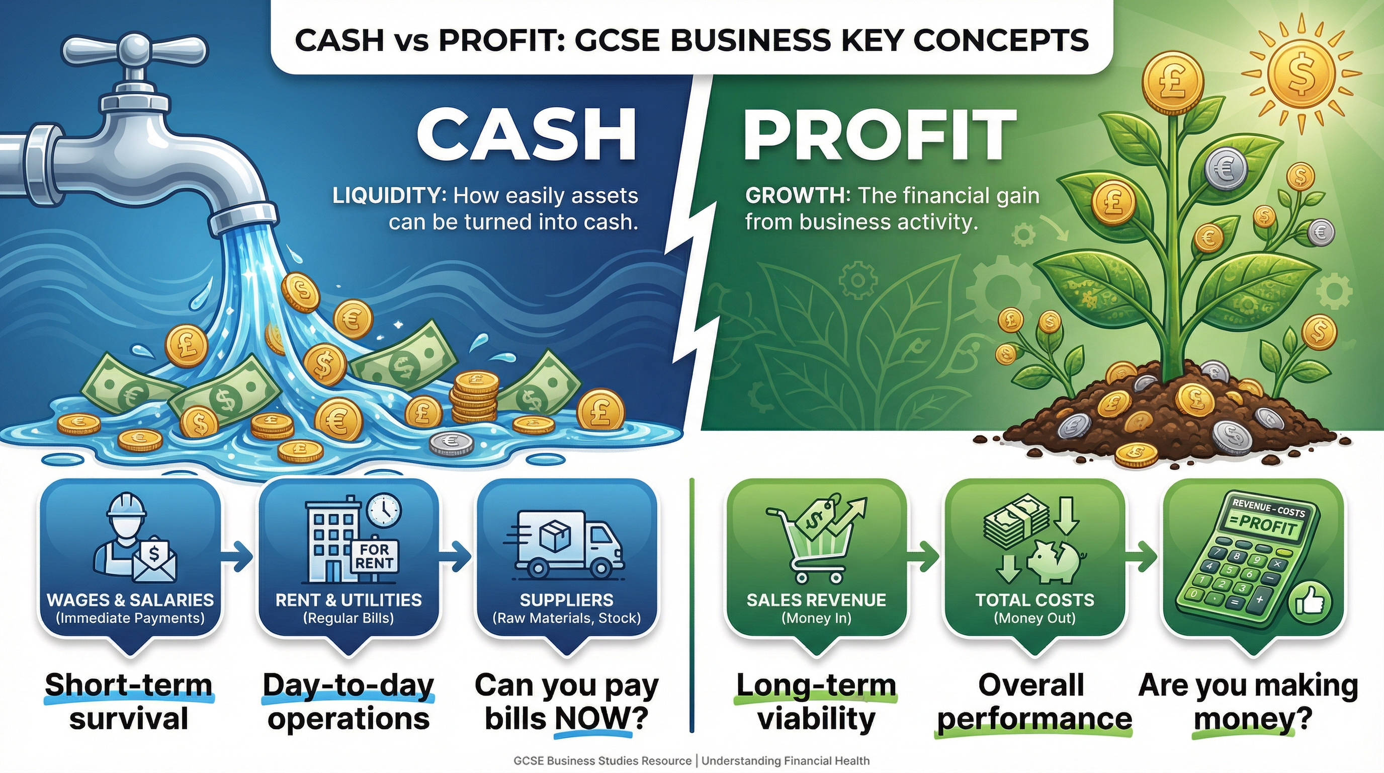 Cash vs. Profit: Key Concepts