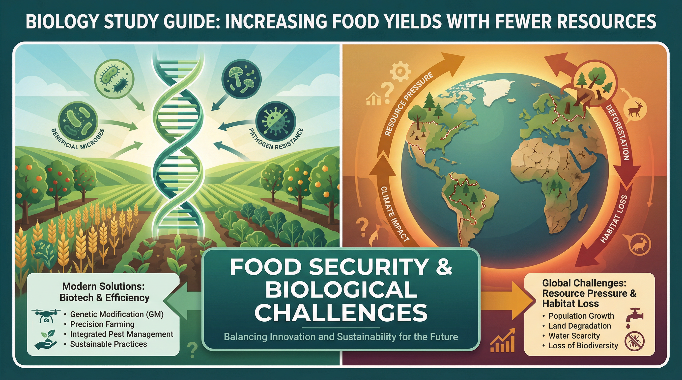 Balancing Food Security and Environmental Conservation
