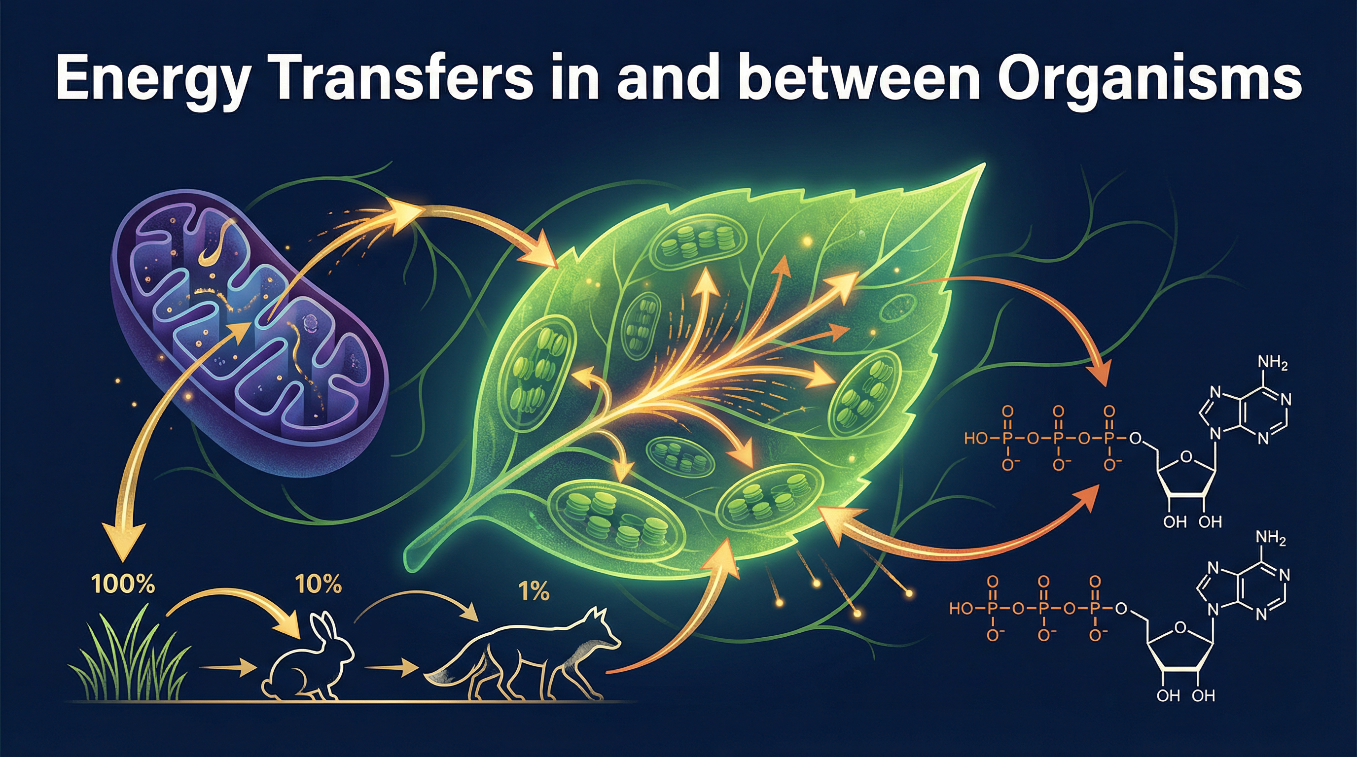 Energy Transfers in and between Organisms
