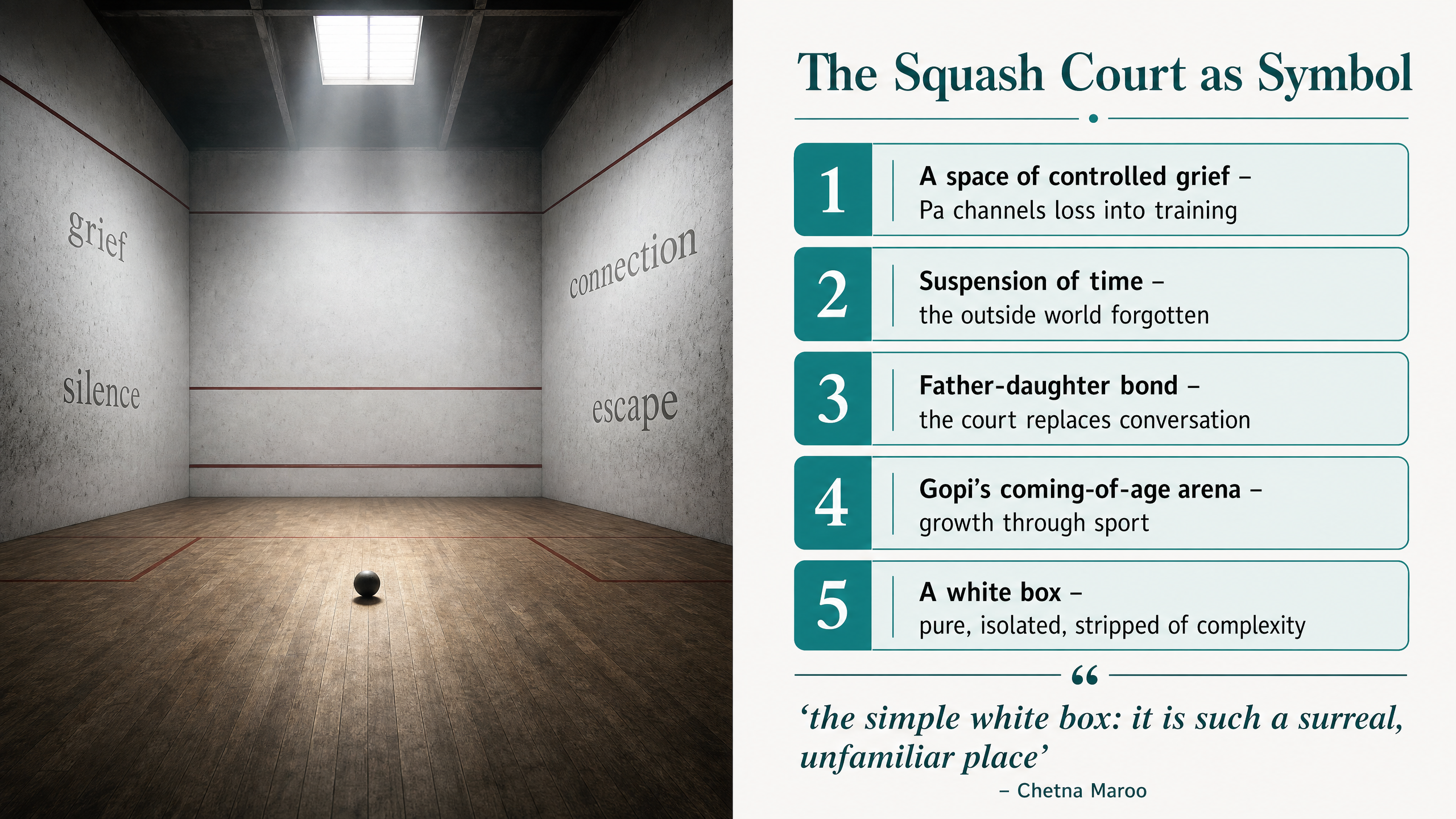 The Squash Court as Symbol