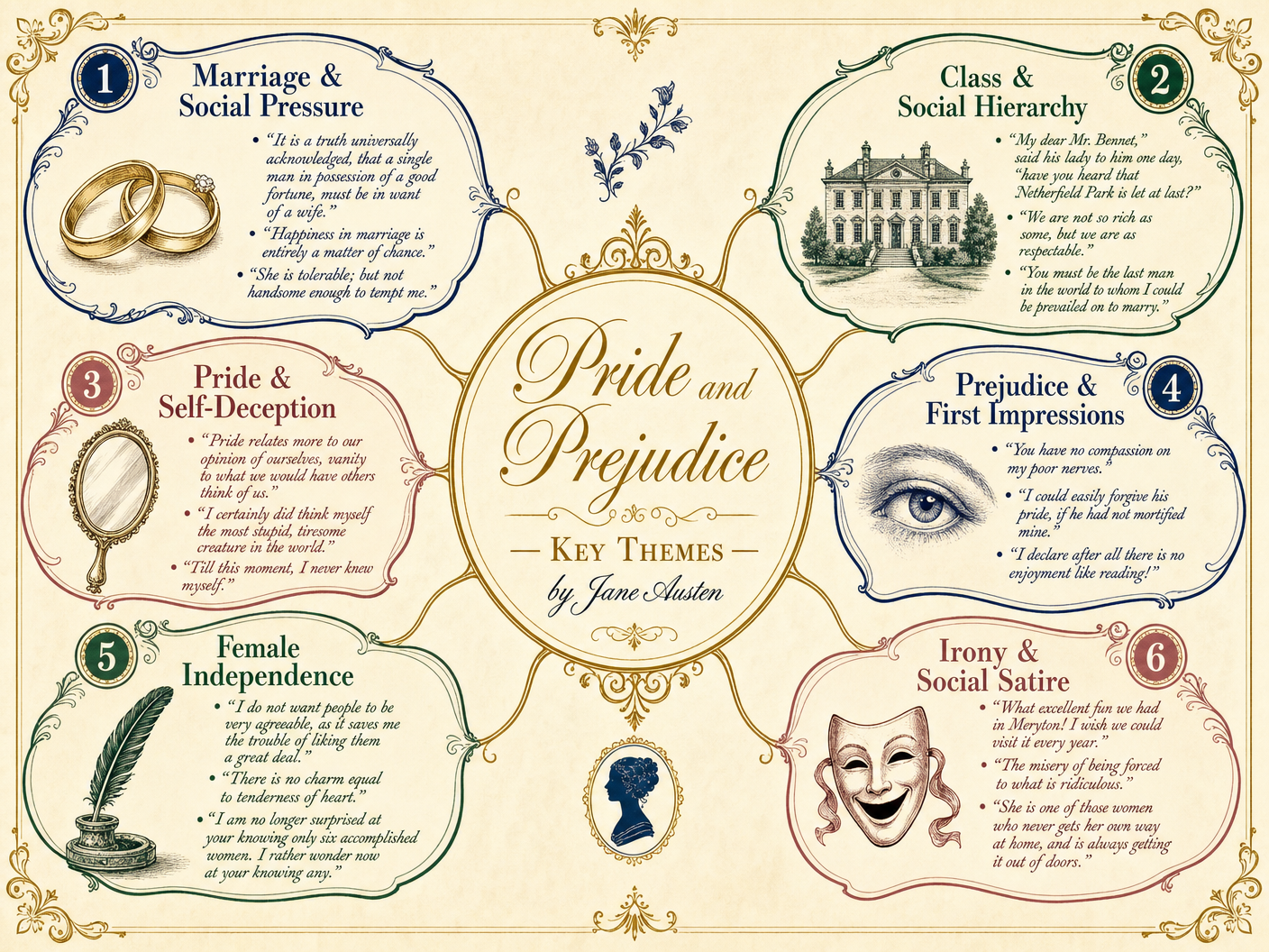 Key Themes in Pride and Prejudice