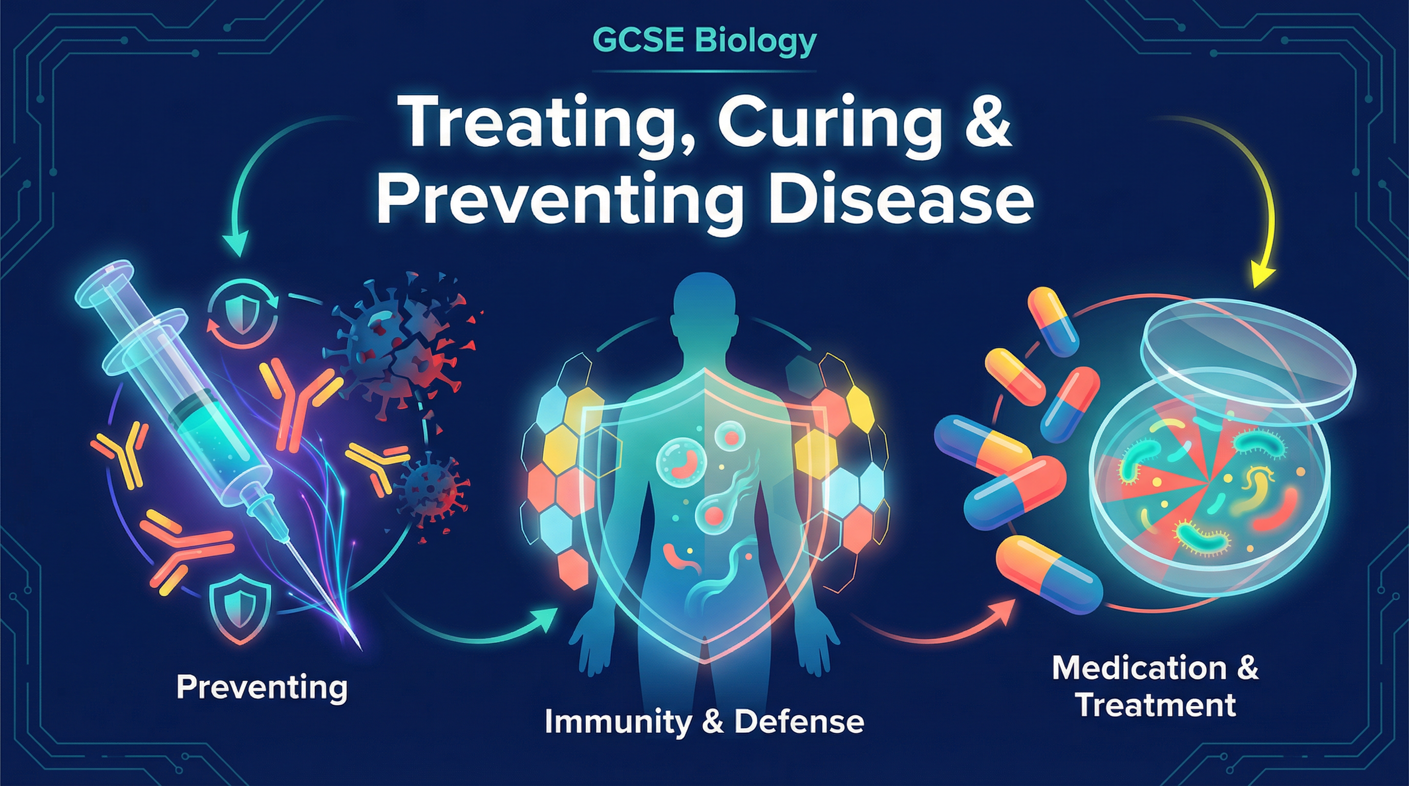 Header image for Treating, Curing & Preventing Disease