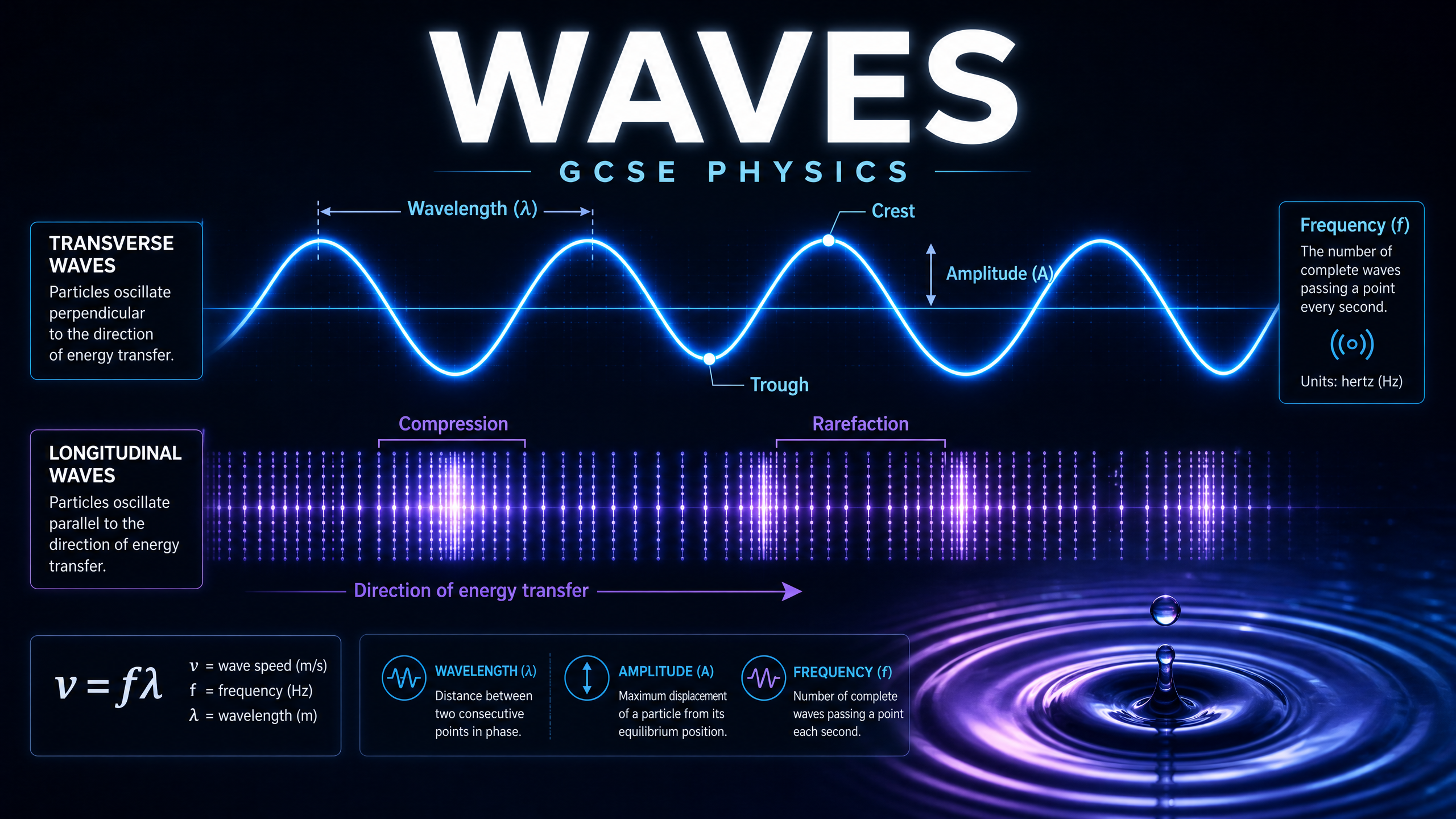 Header image for GCSE Waves