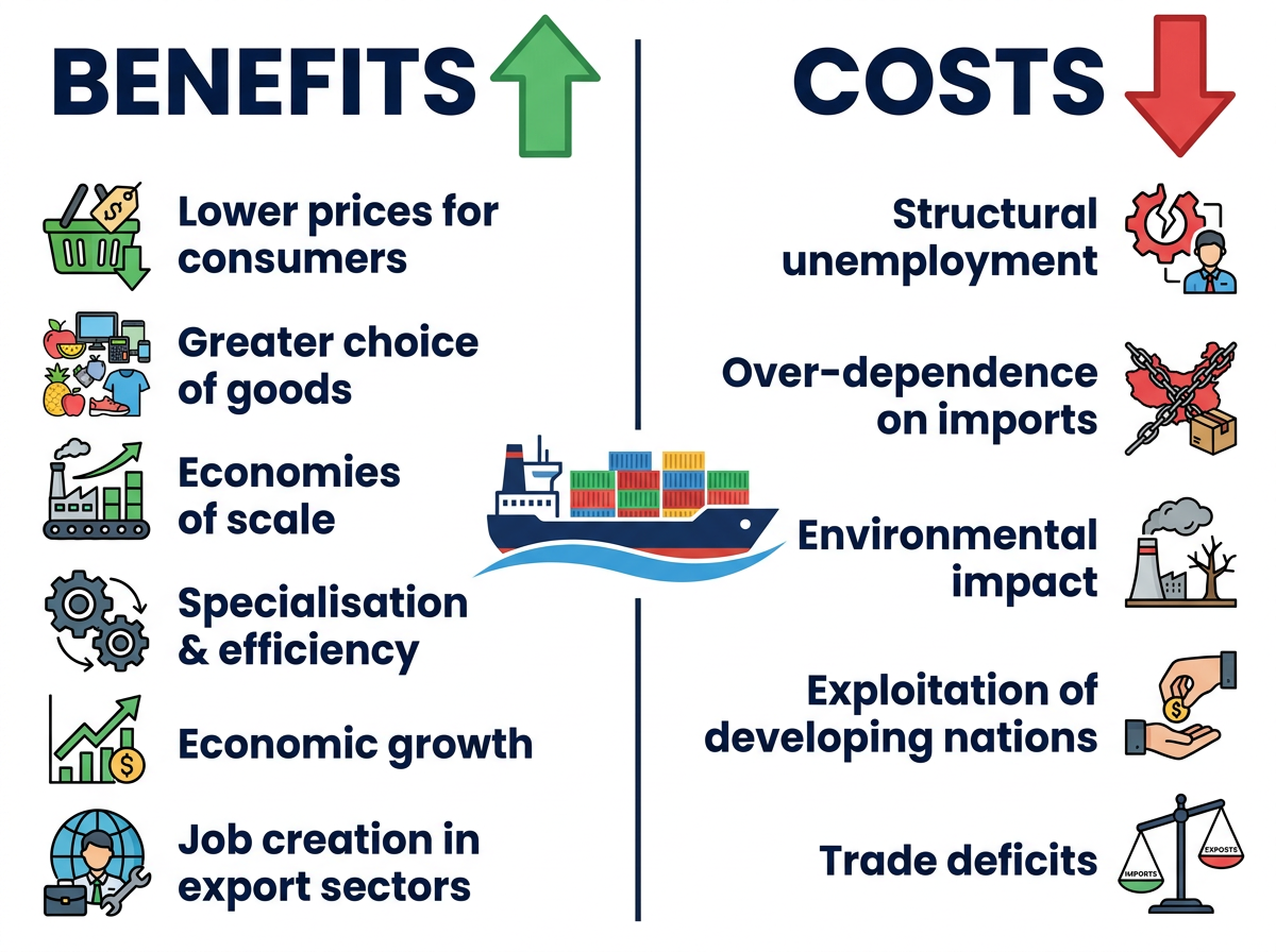 Benefits and Costs of International Trade