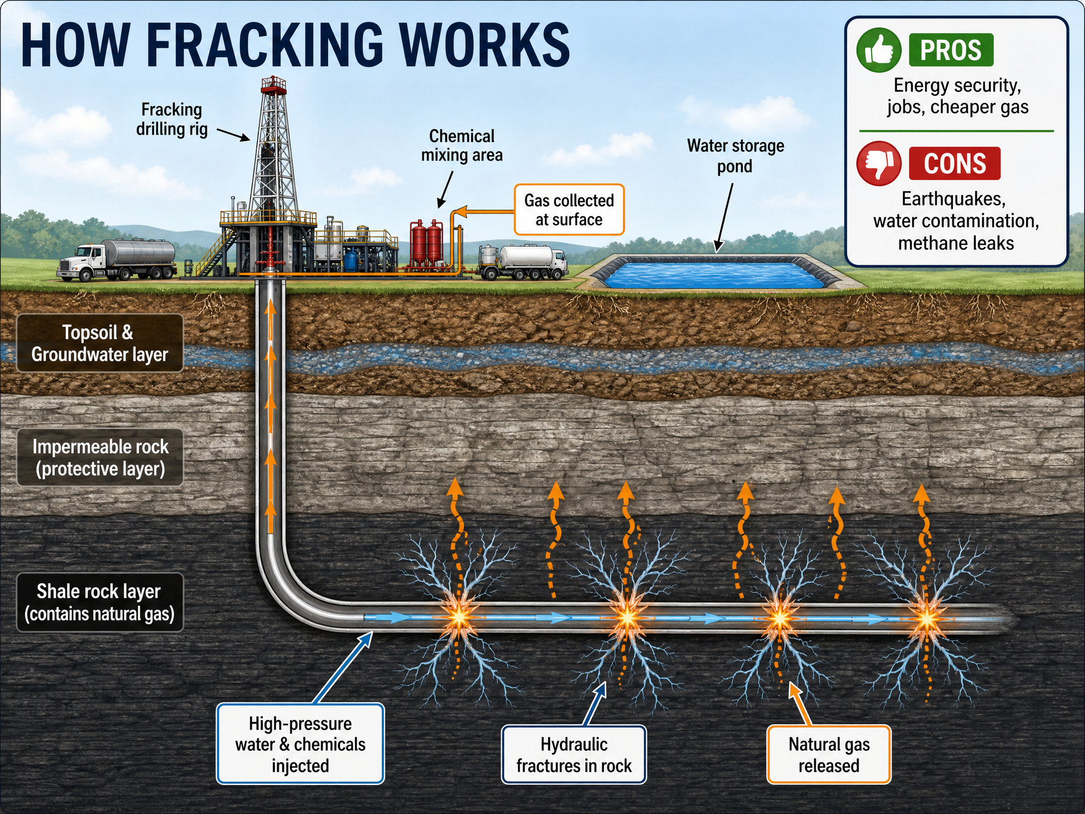 How Fracking Works
