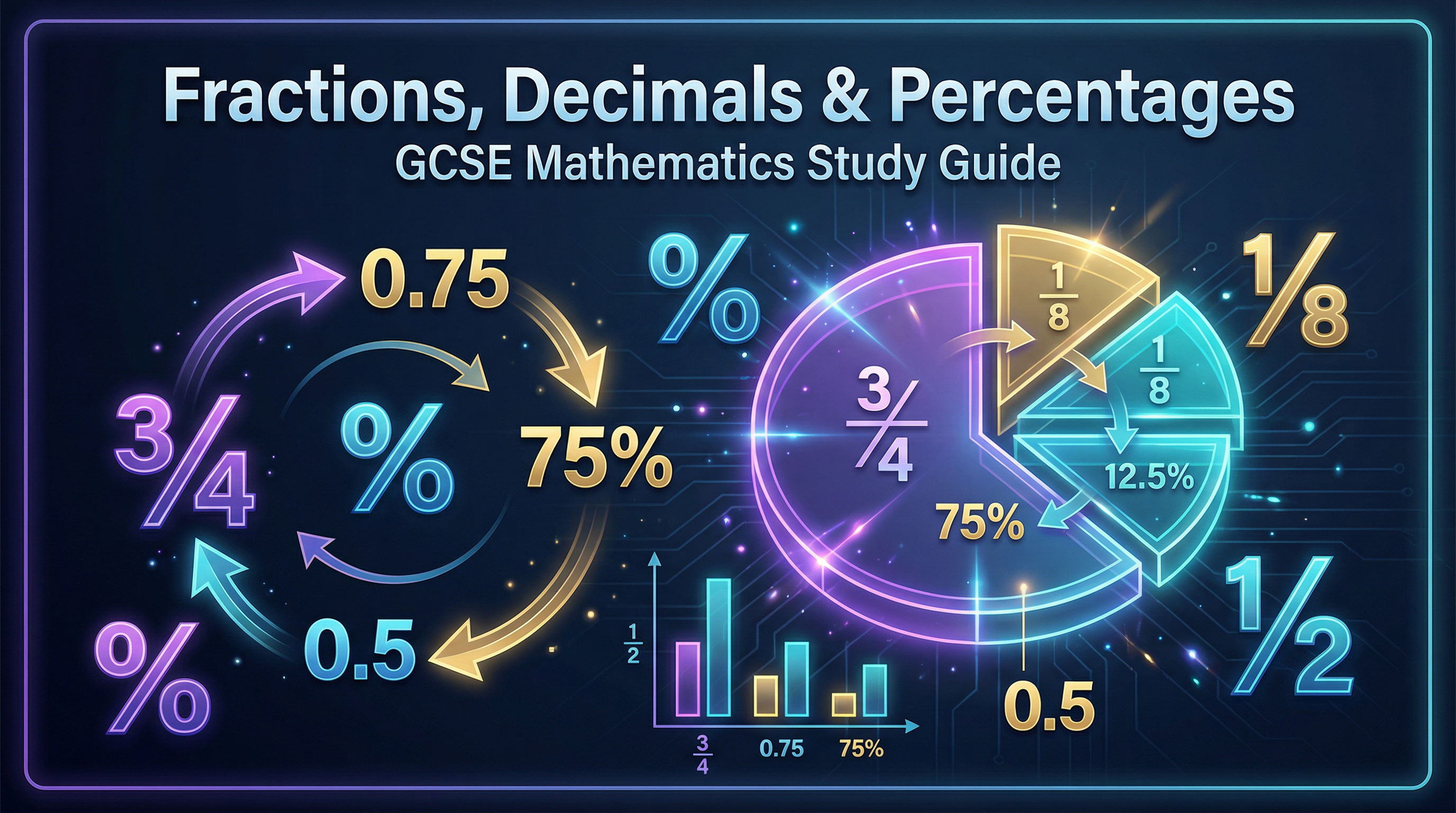 Fractions, Decimals & Percentages