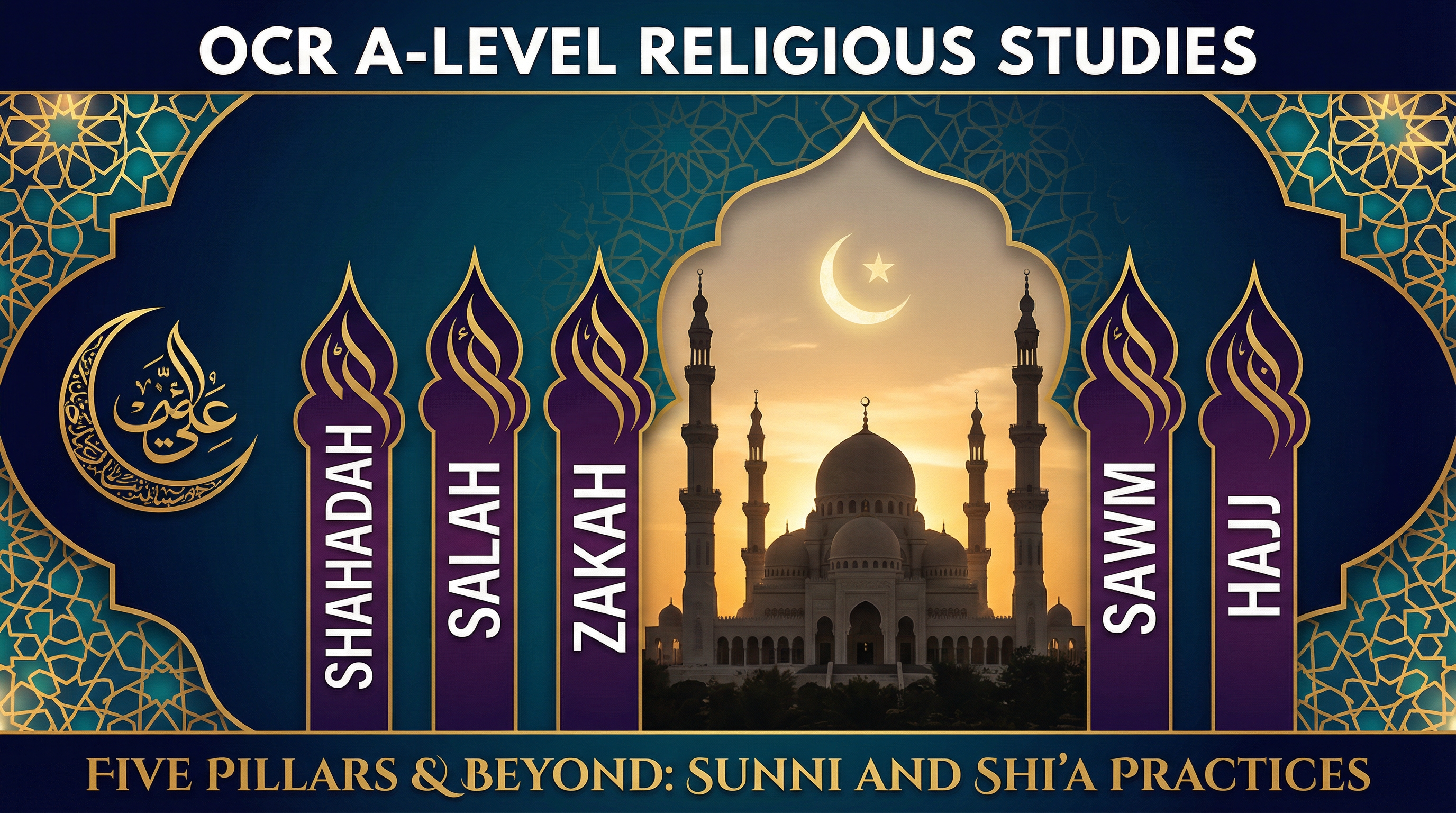 OCR A-Level Religious Studies — Five Pillars and Beyond: Sunni and Shi'a Practices