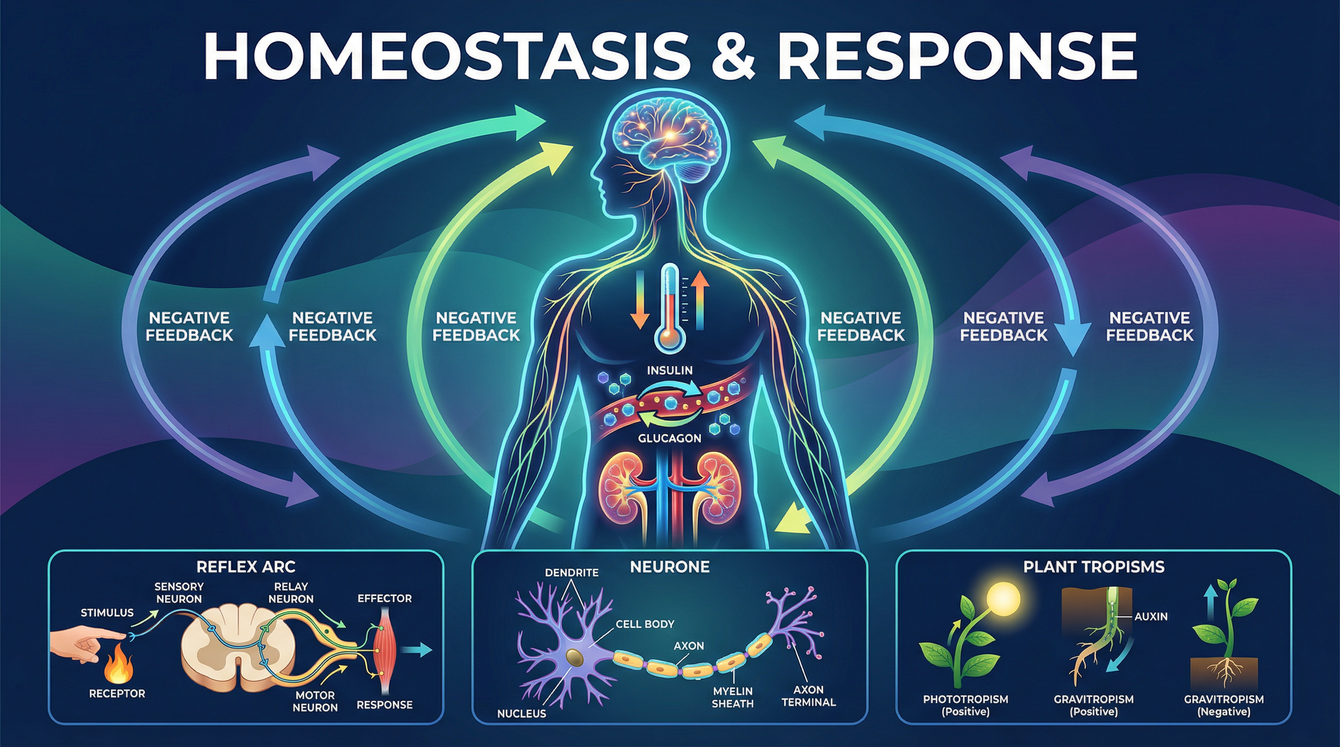 Header image for Homeostasis and Response