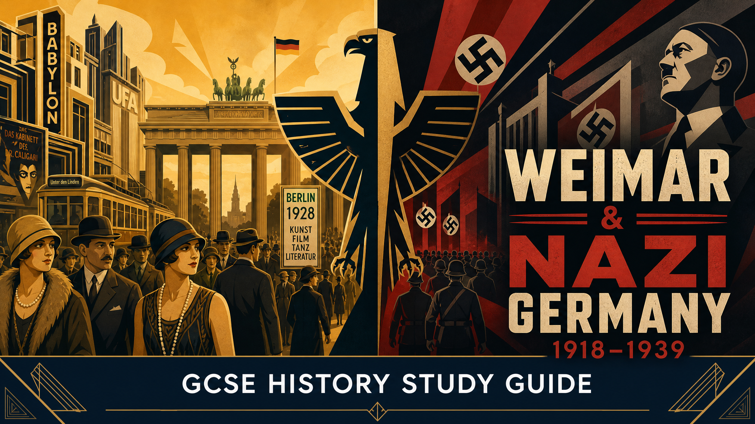 Header image for Weimar and Nazi Germany 1918–1939