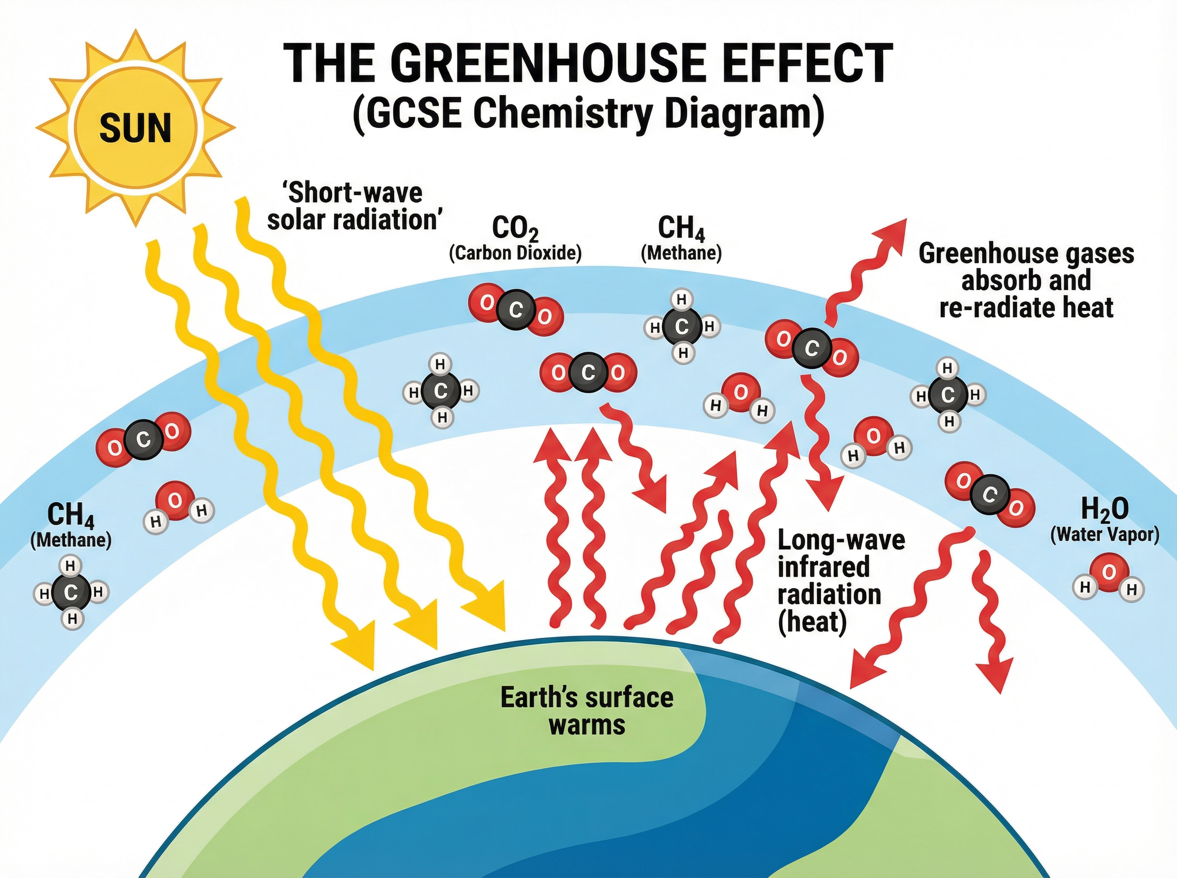 The mechanism of the Greenhouse Effect