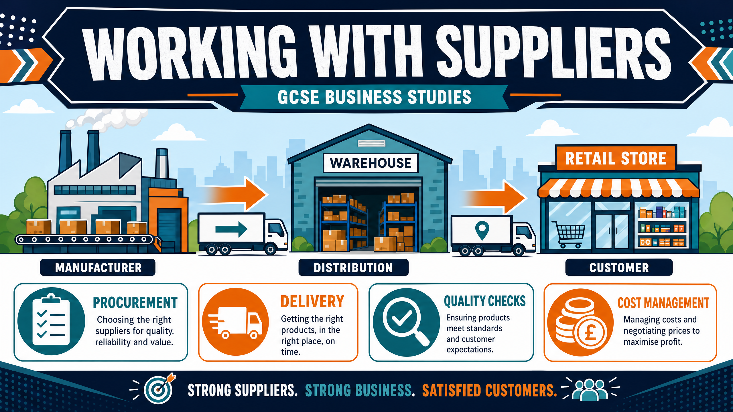 Working with Suppliers - GCSE Business