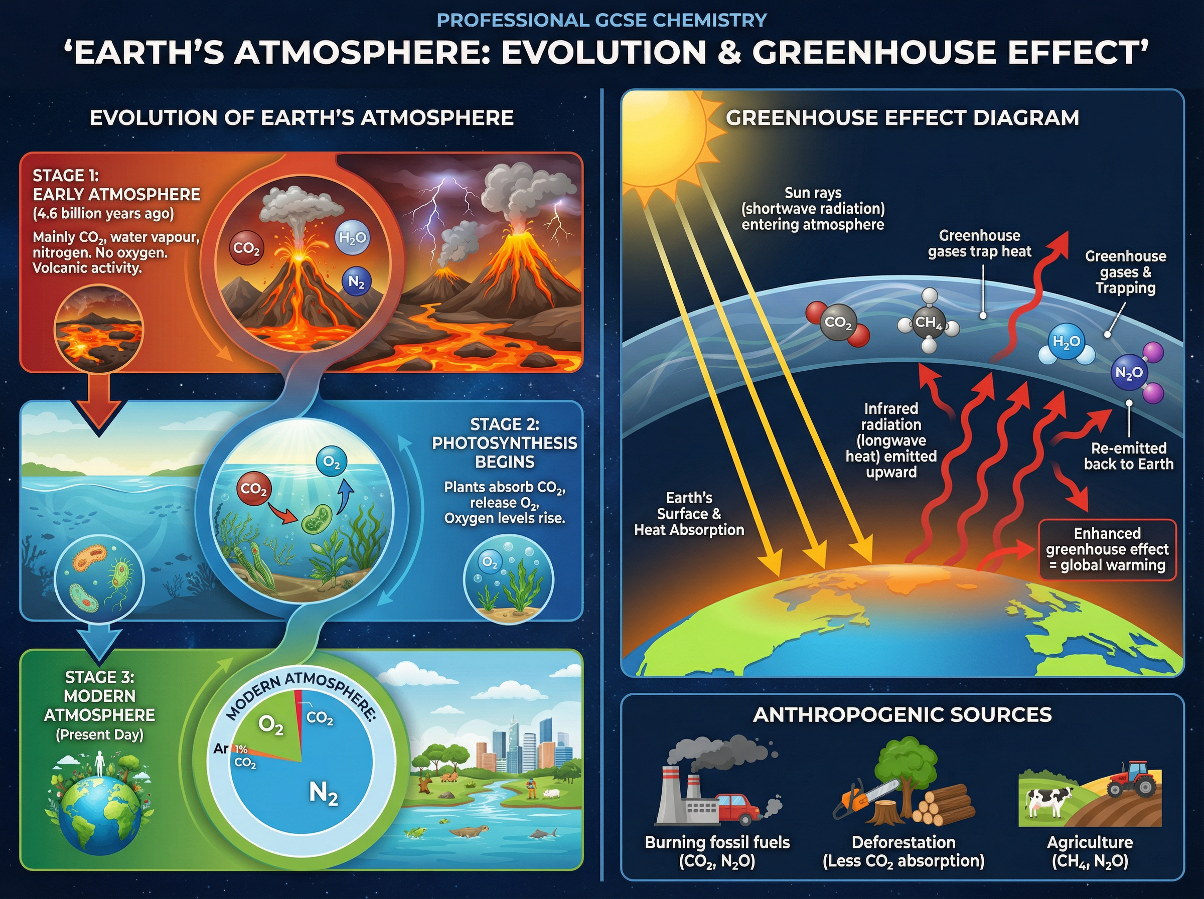 Earth's Atmosphere and the Greenhouse Effect