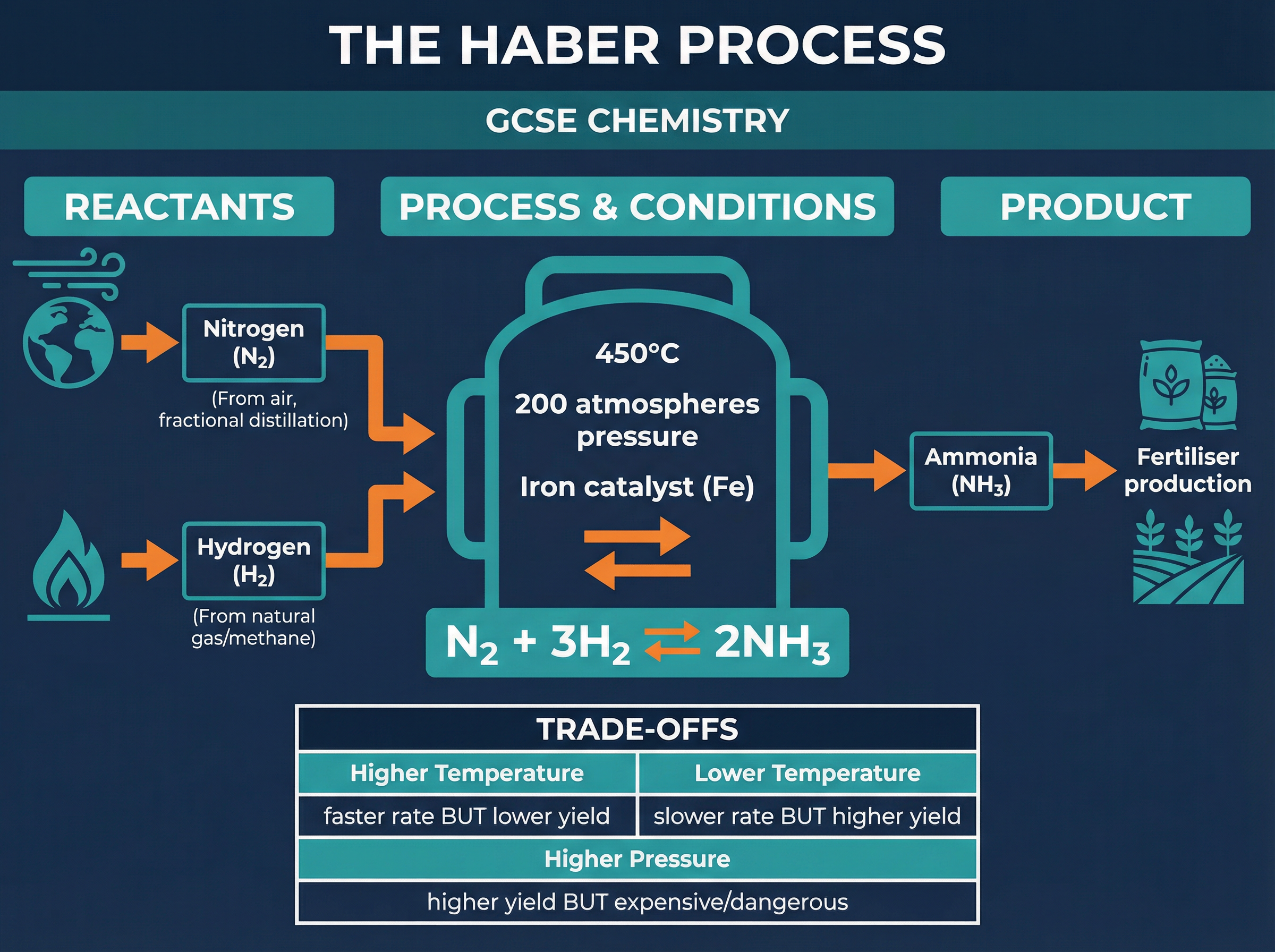 The Haber Process: Balancing Rate and Yield