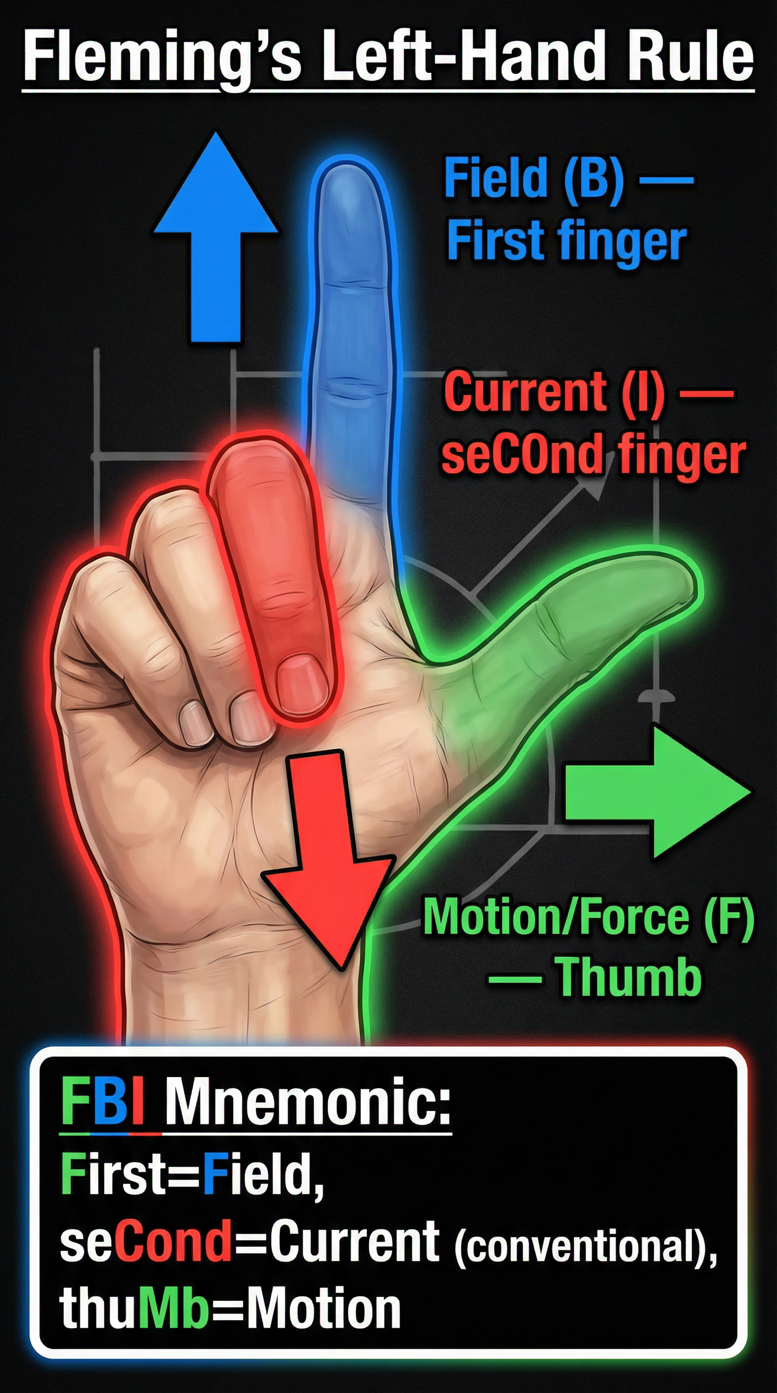 Fleming's Left-Hand Rule
