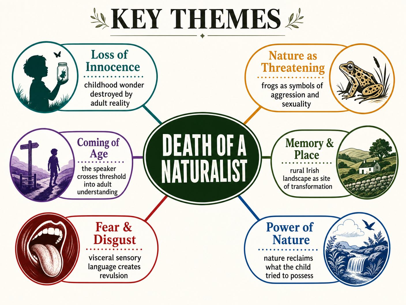 Key Themes in Death of a Naturalist