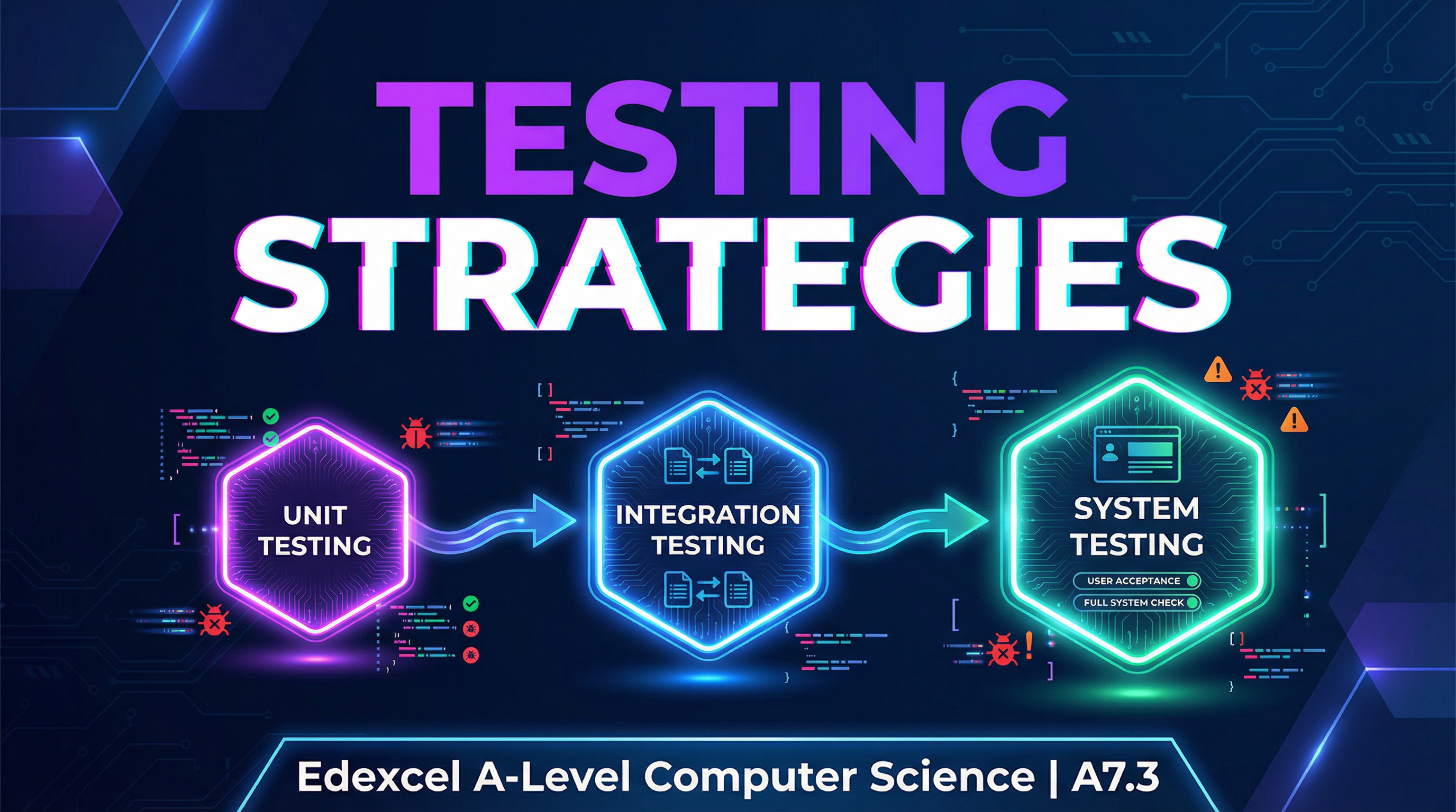 Header image for Testing Strategies (A7.3)