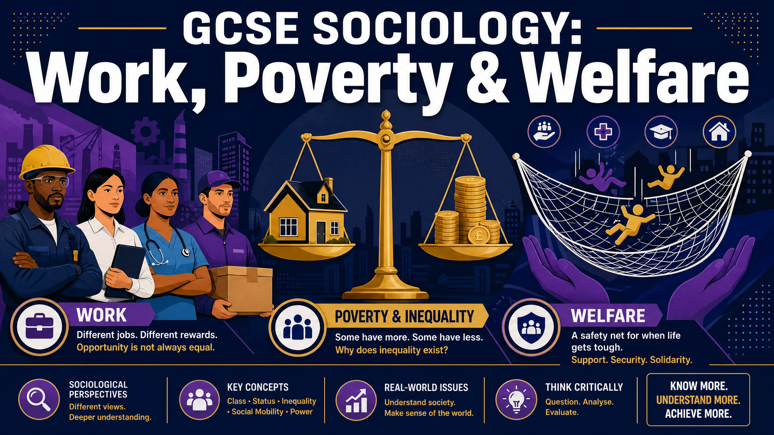 GCSE Sociology: Work, Poverty & Welfare