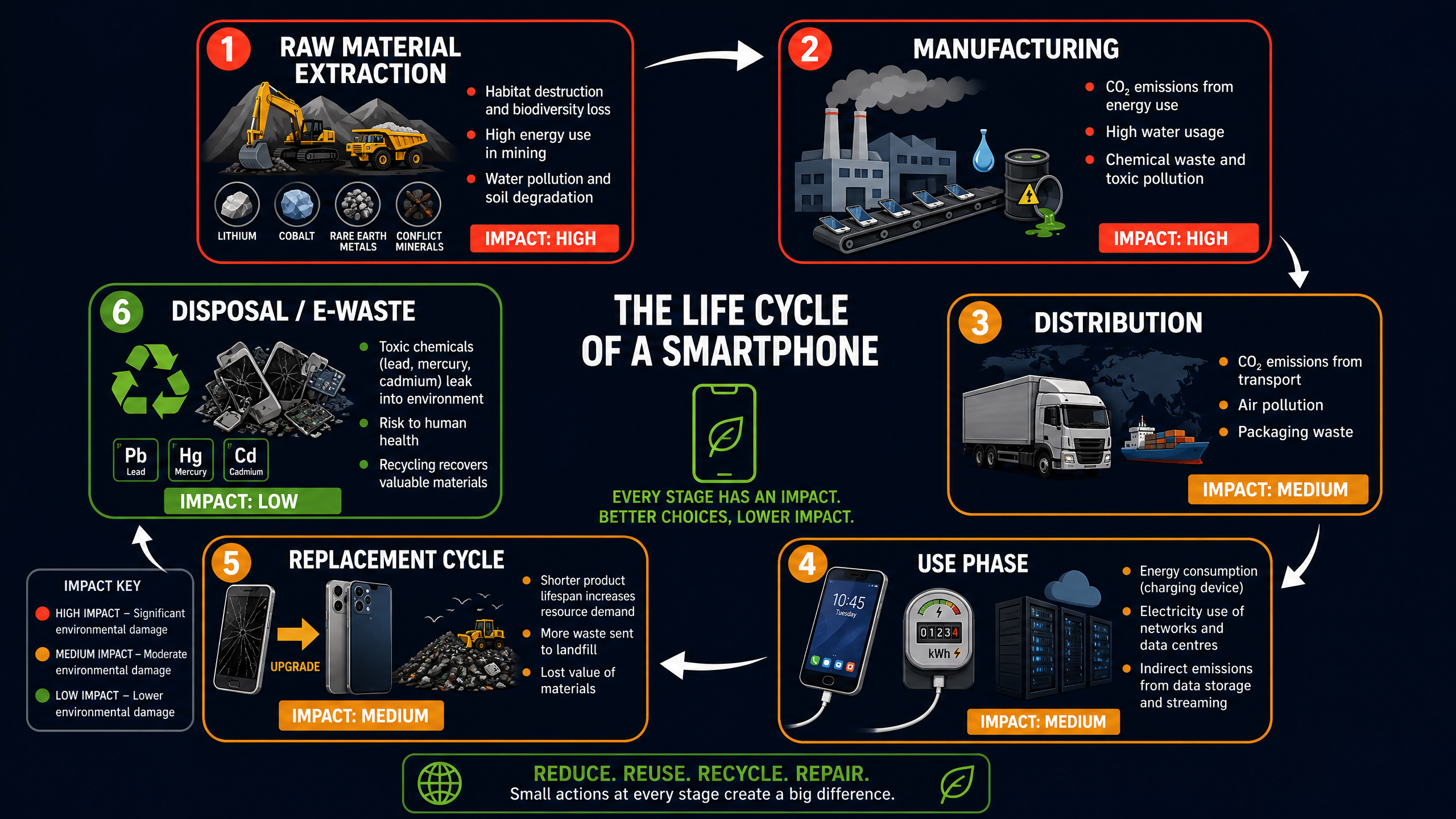 The Life Cycle of a Smartphone