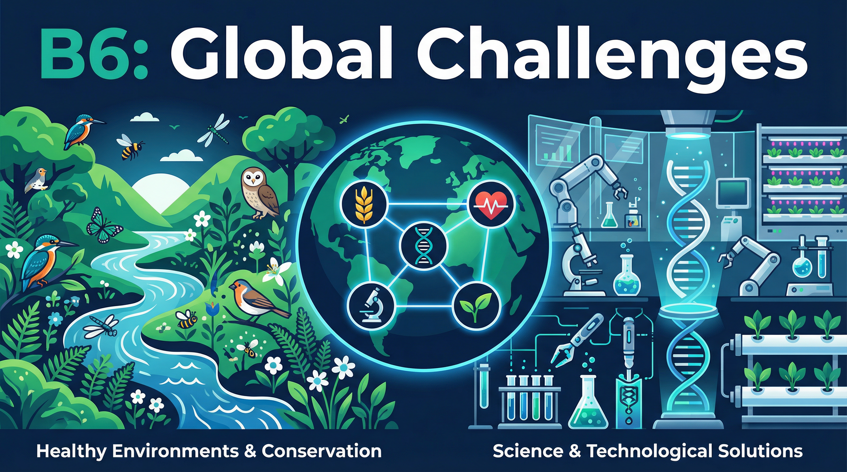 Header image for Topic B6: Global Challenges