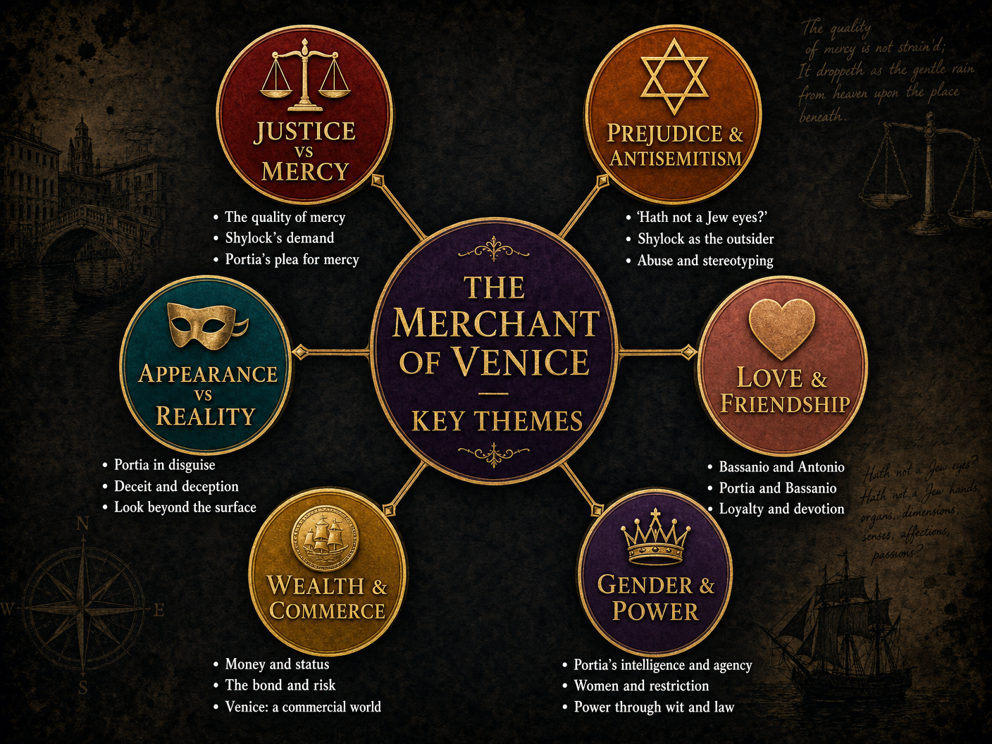 Key Themes in The Merchant of Venice