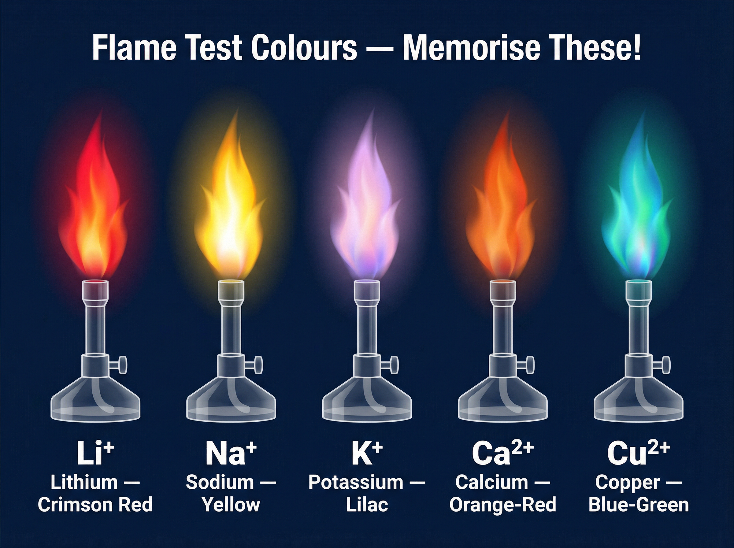 Flame Test Colours