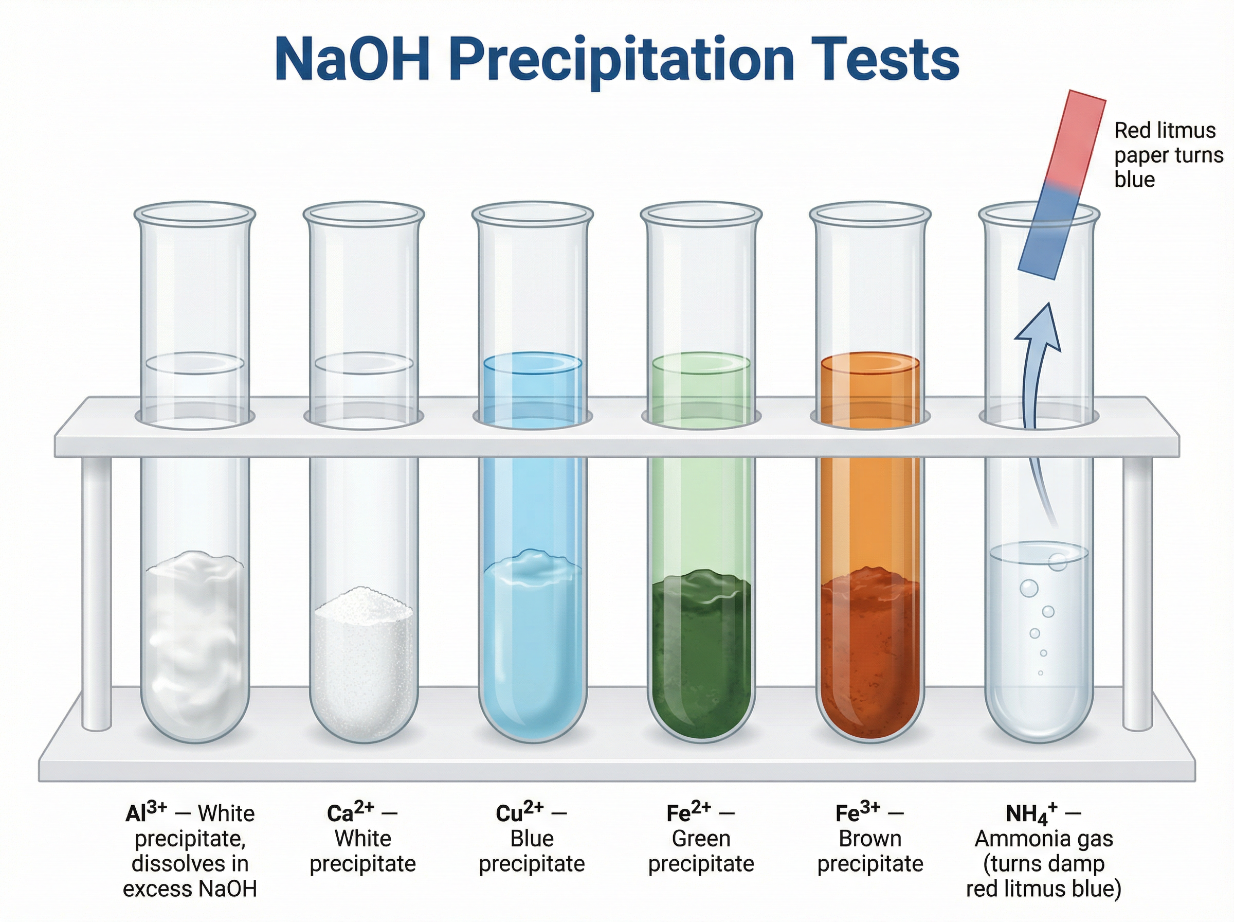 NaOH Precipitation Tests
