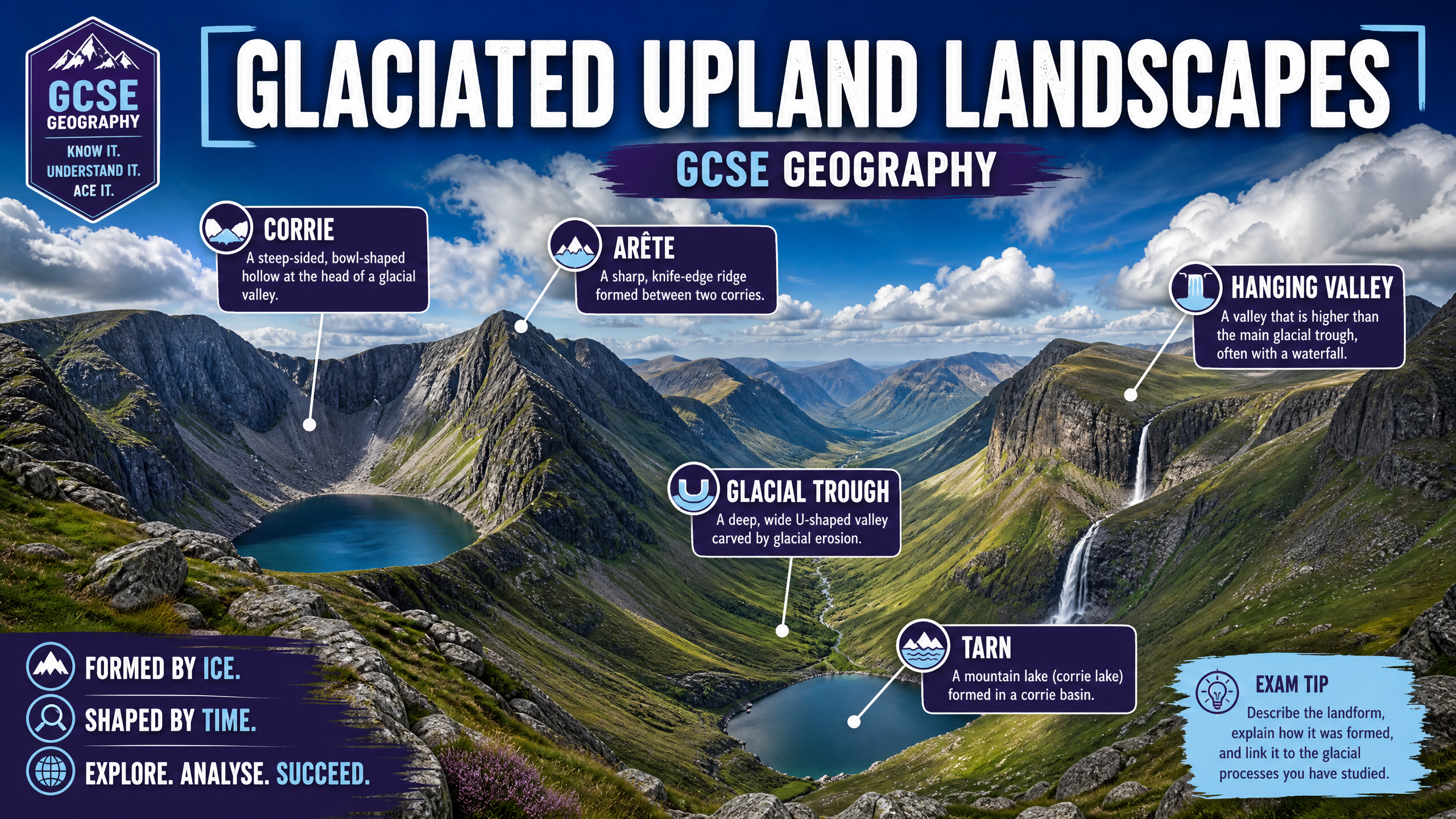 Glaciated Upland Landscapes Overview