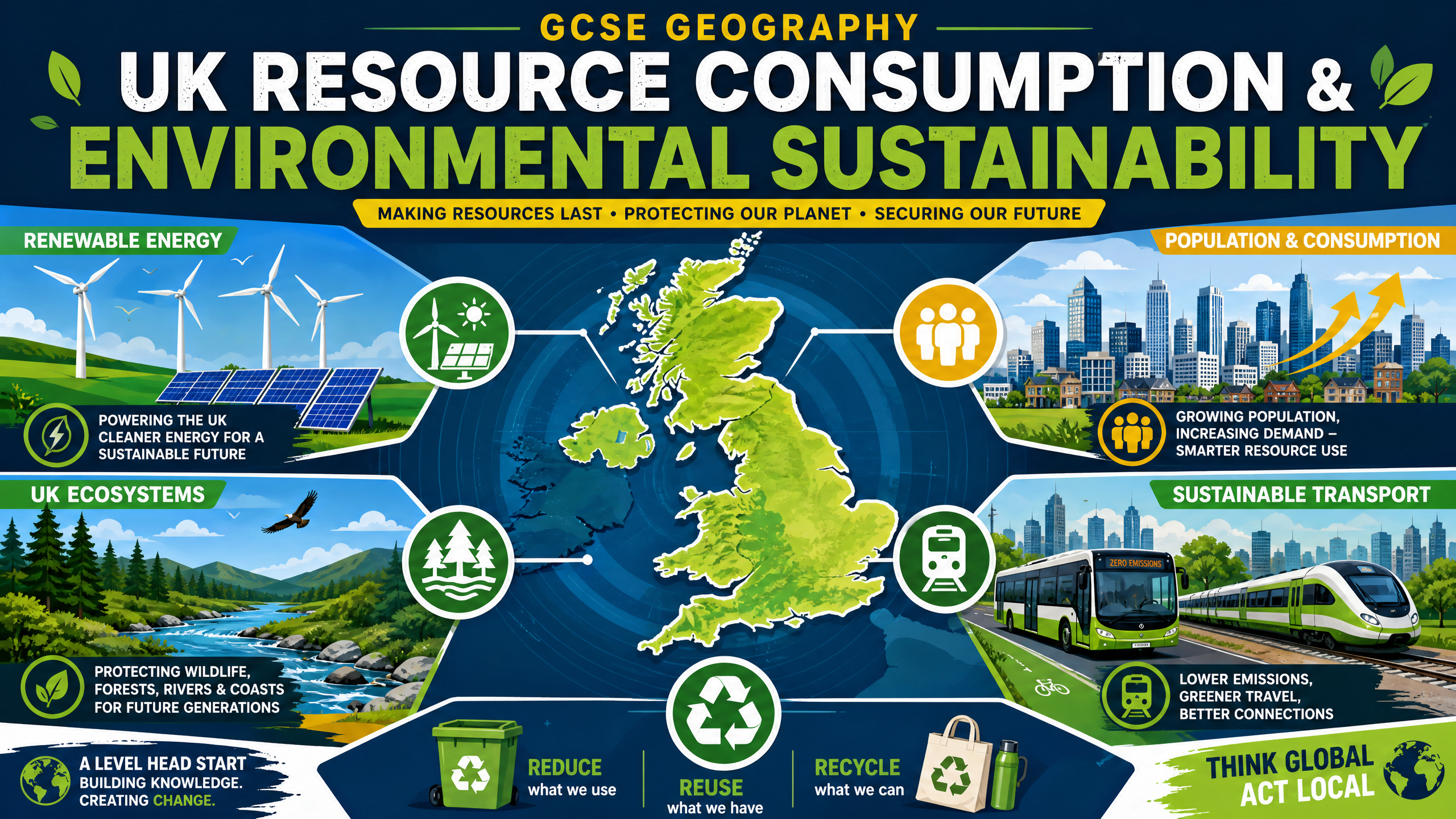 Header image for UK Resource Consumption & Environmental Sustainability