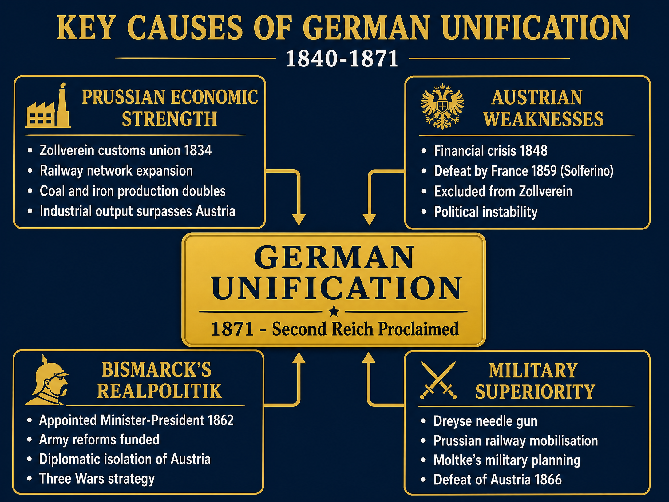 Key Causes of German Unification