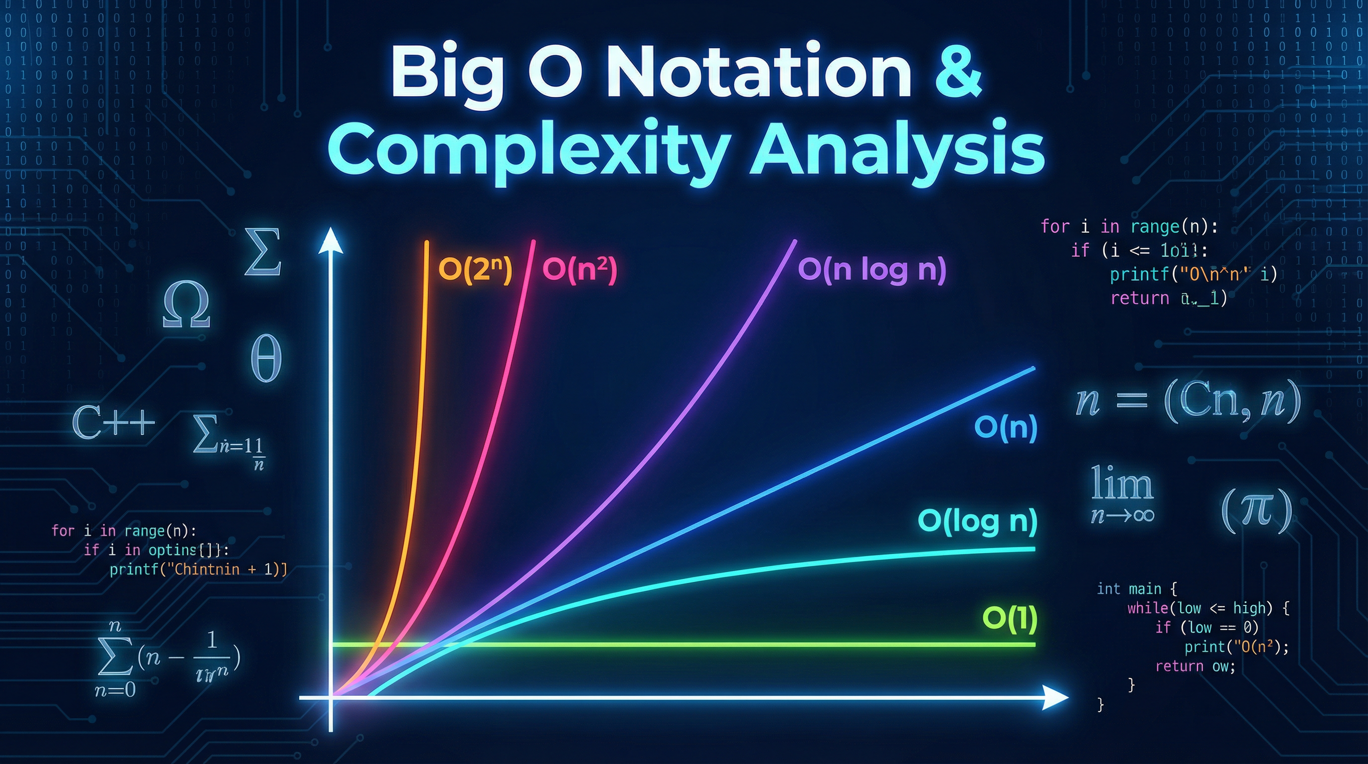 Header image for Big O Notation & Complexity Analysis