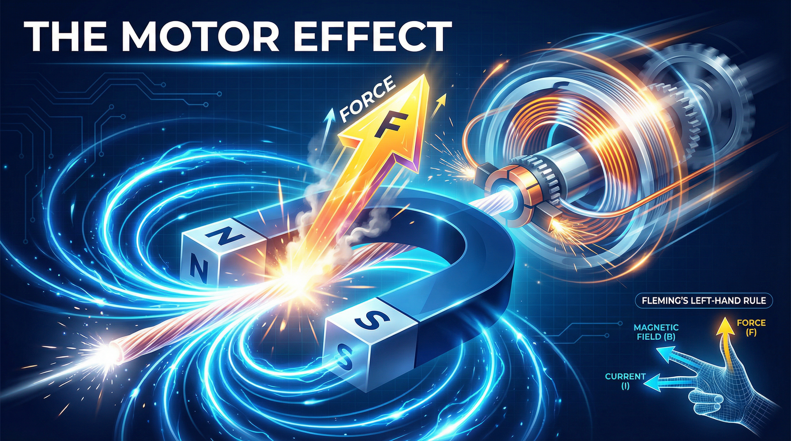 The Motor Effect — Edexcel GCSE Physics Topic 12.2