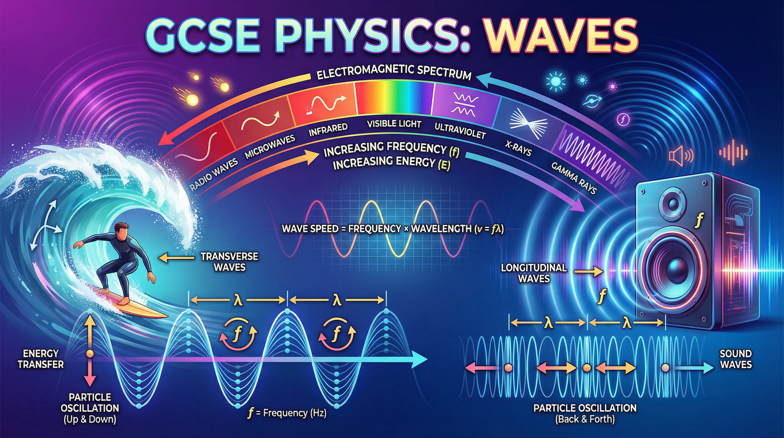Header image for GCSE Waves