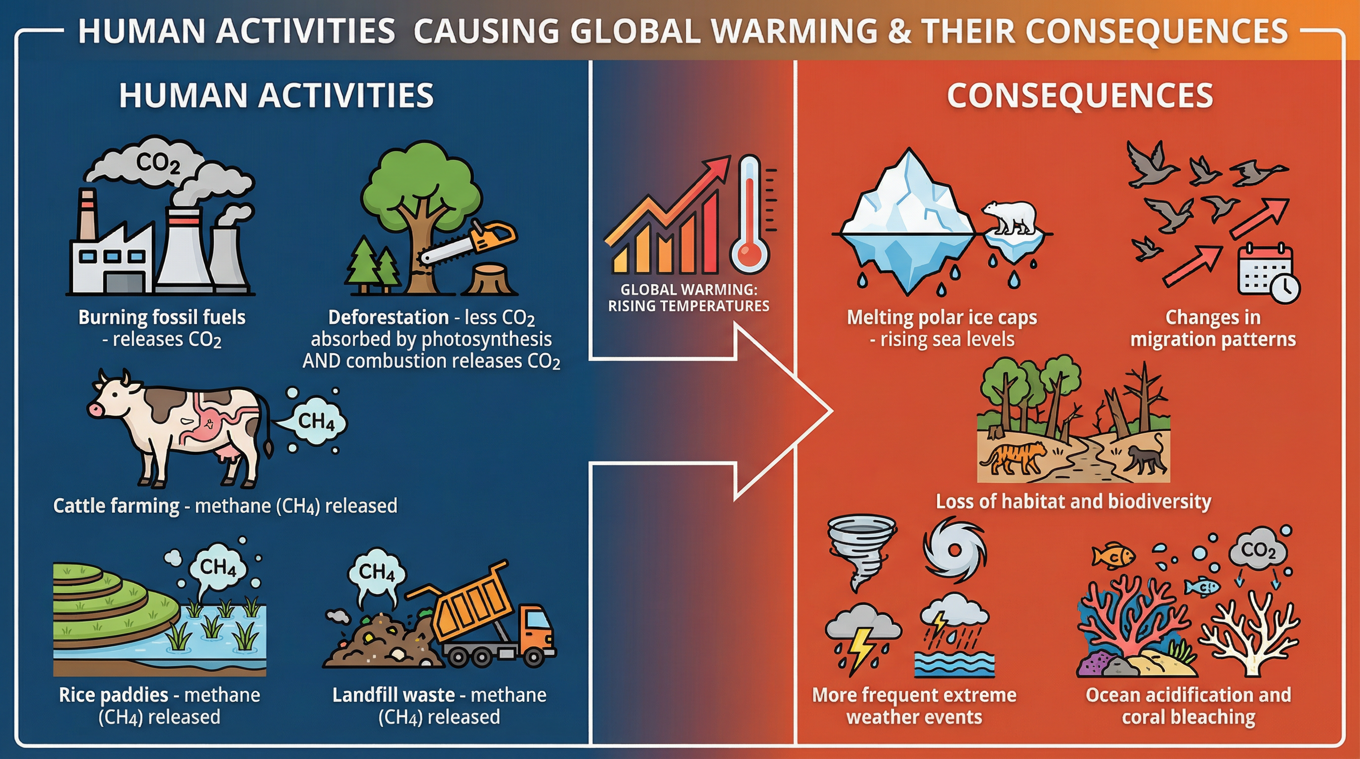 Human Activities & Consequences