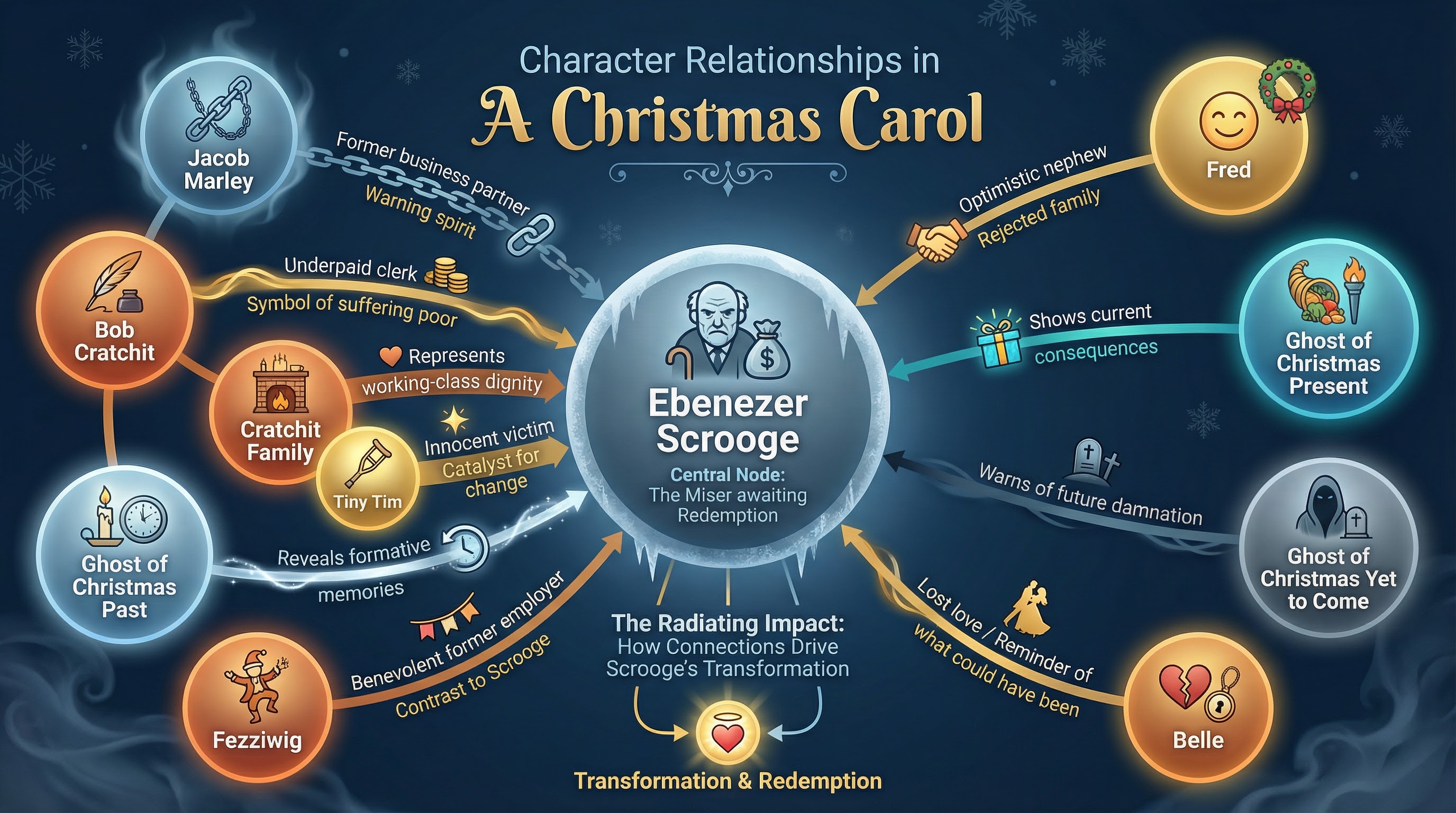 Character Relationships in A Christmas Carol