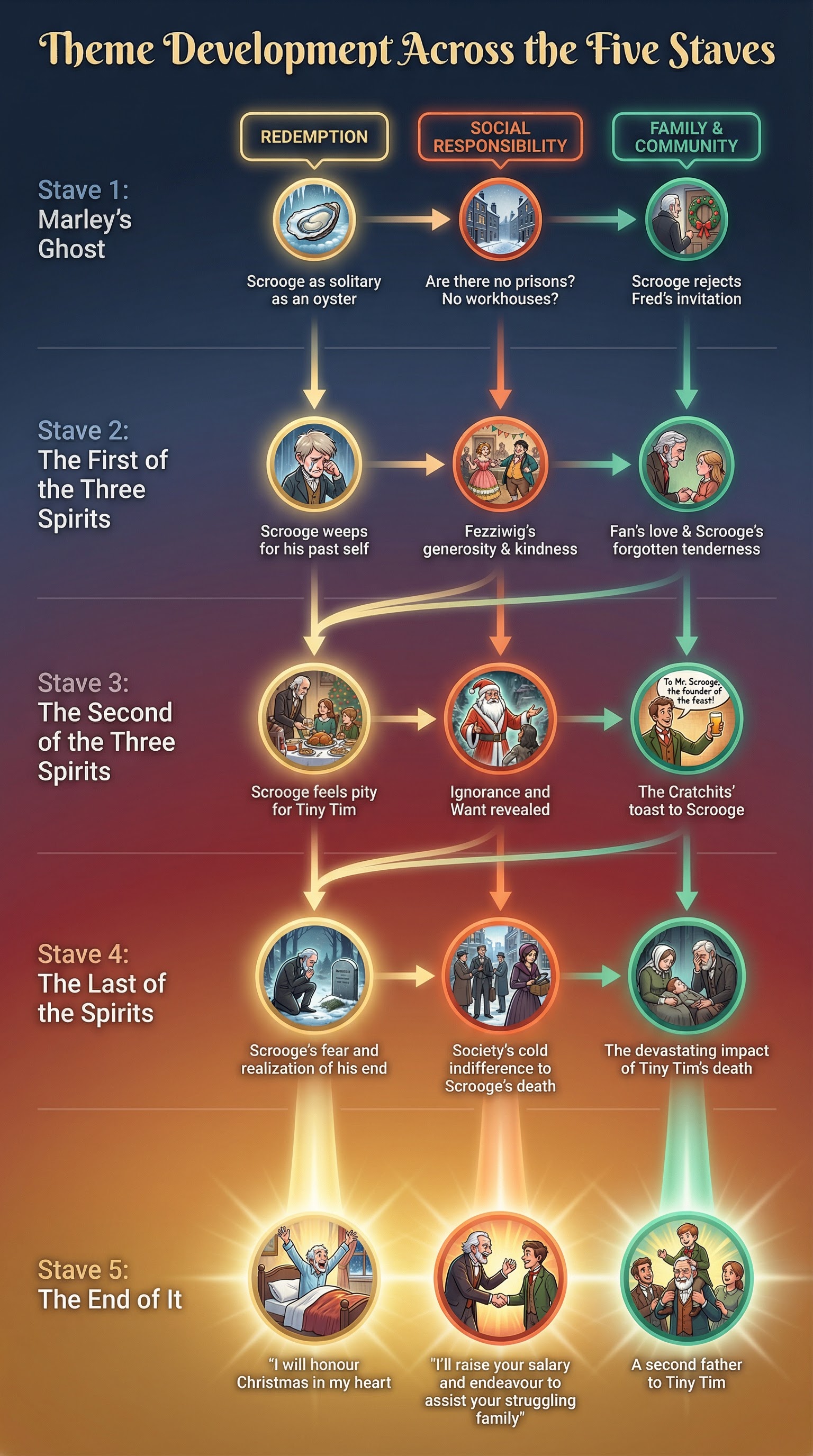 Theme Development in A Christmas Carol