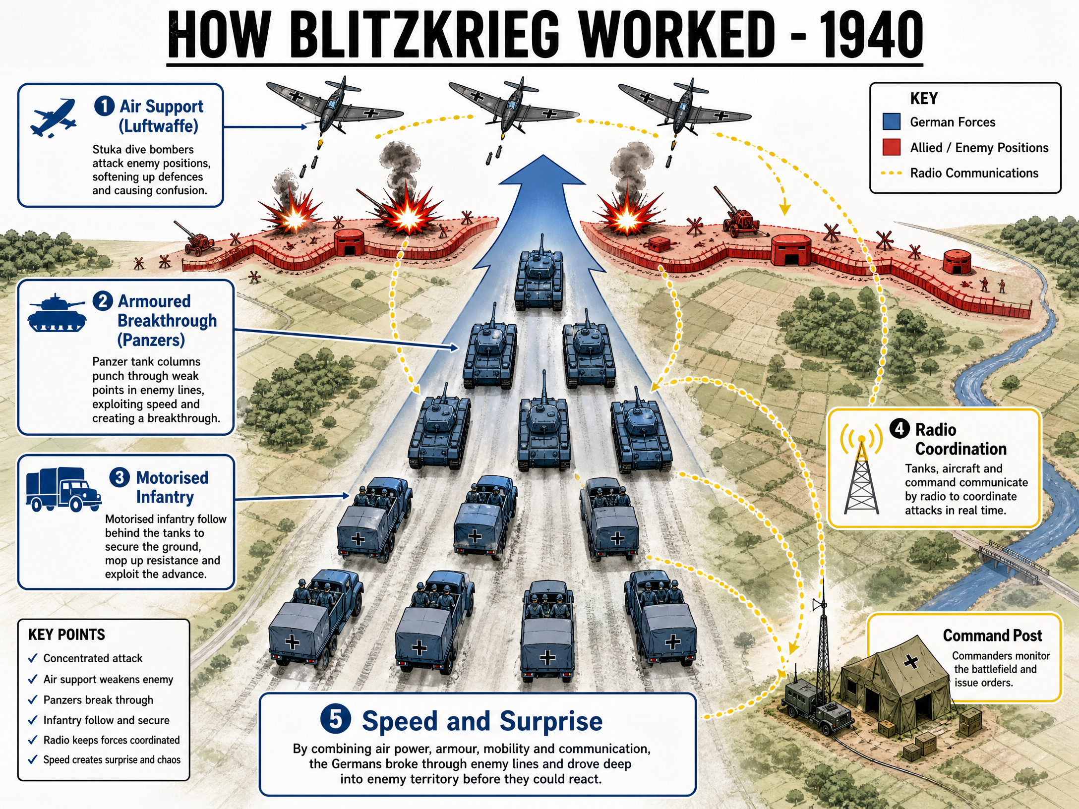 How Blitzkrieg Worked in 1940