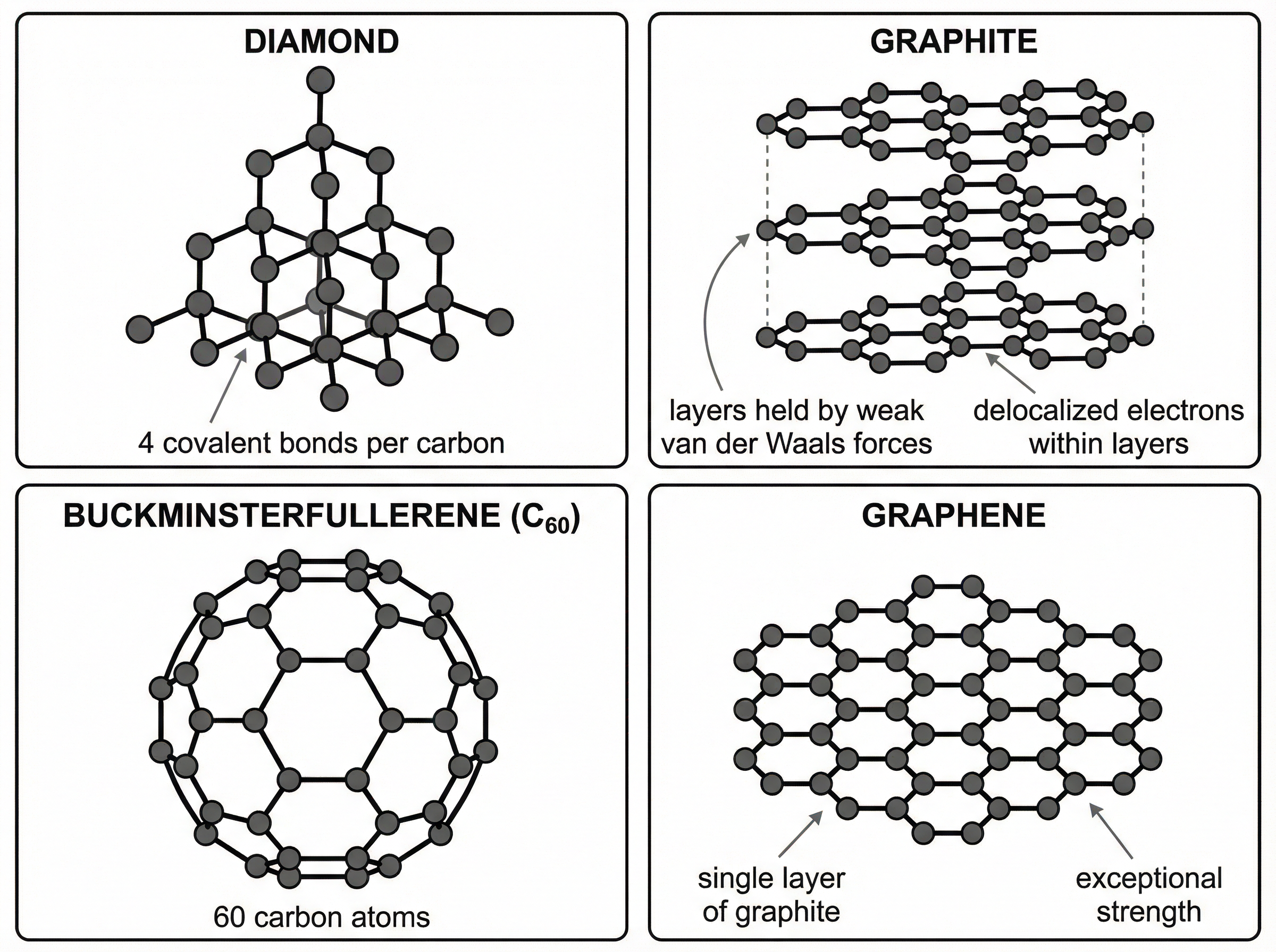 The Allotropes of Carbon