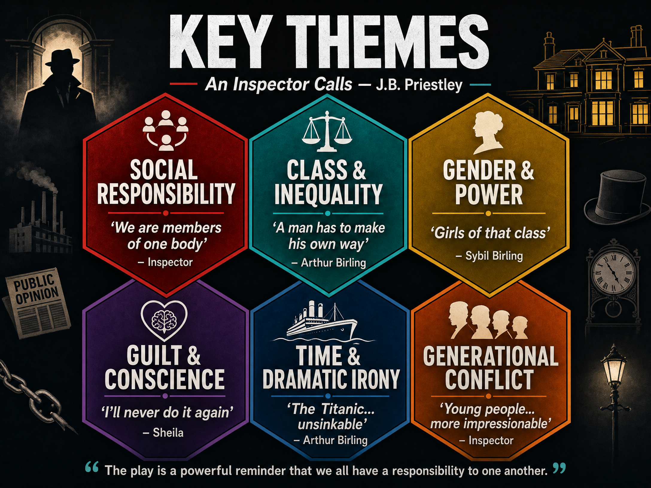 Key Themes in An Inspector Calls