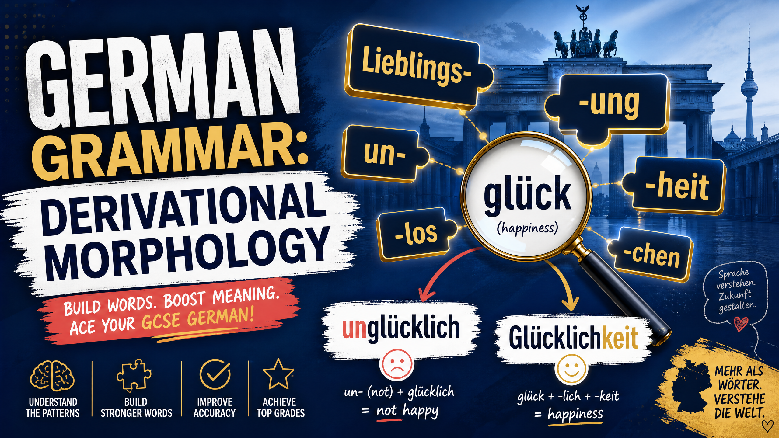 Header image for Grammar: Derivational morphology