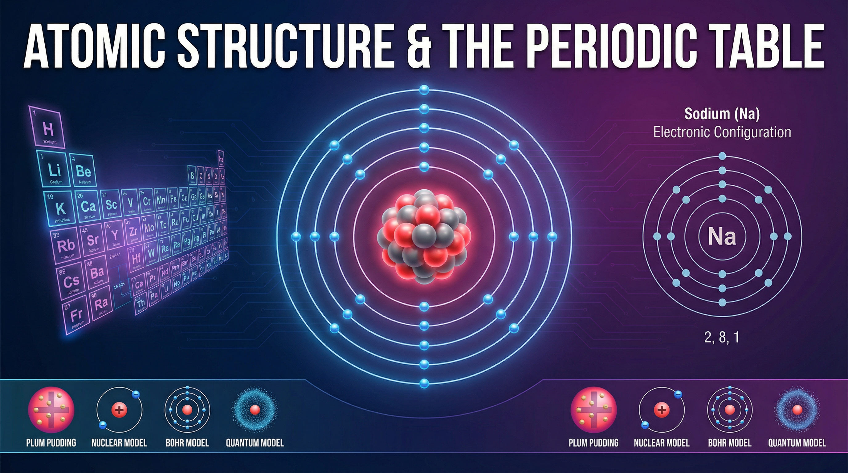 Header image for Atomic Structure and the Periodic Table