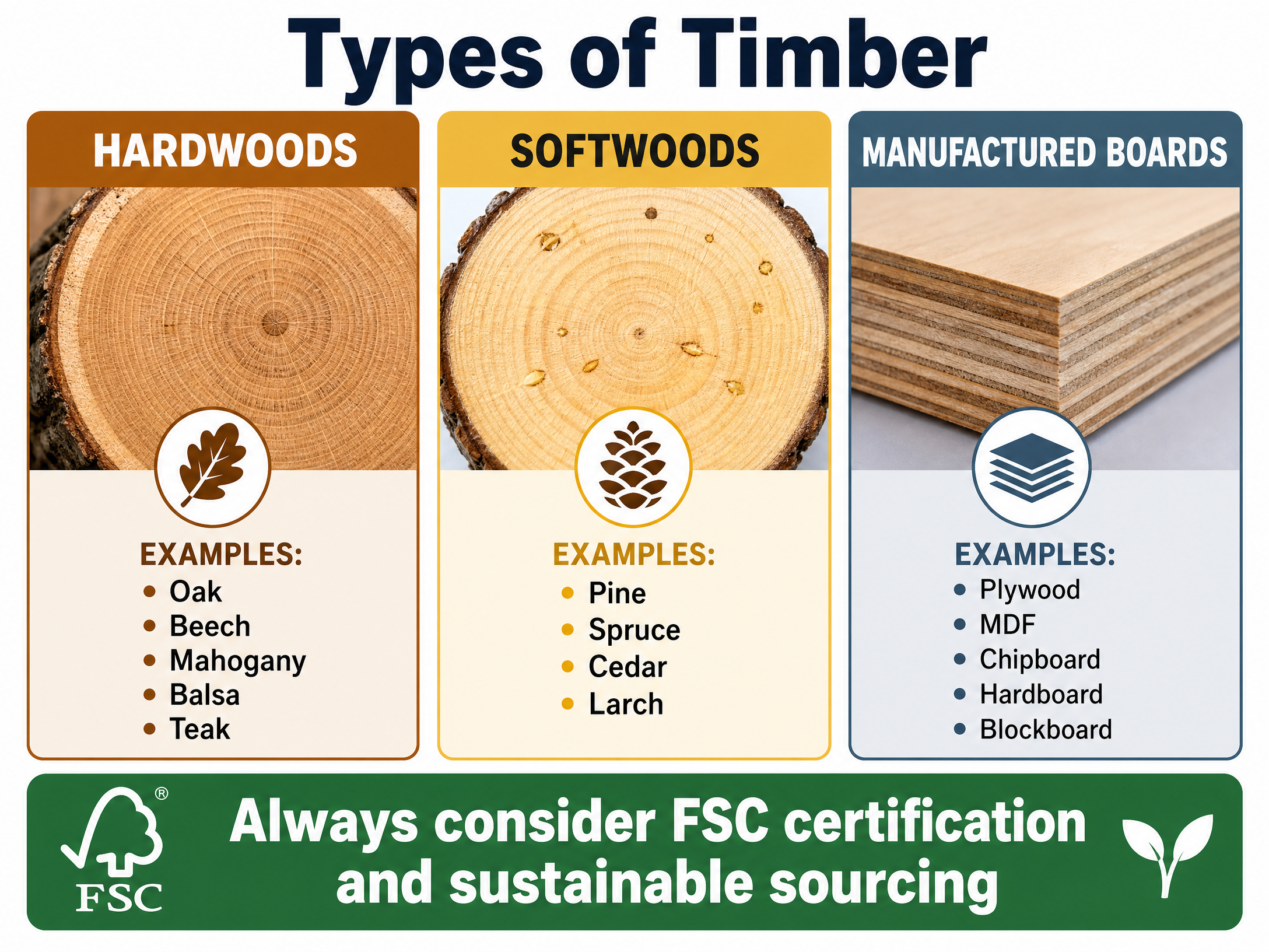 Classification of Timbers