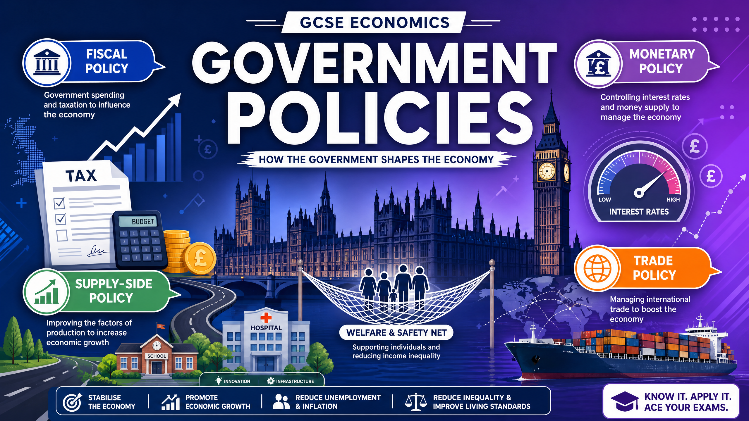 GCSE Economics: Government Policies