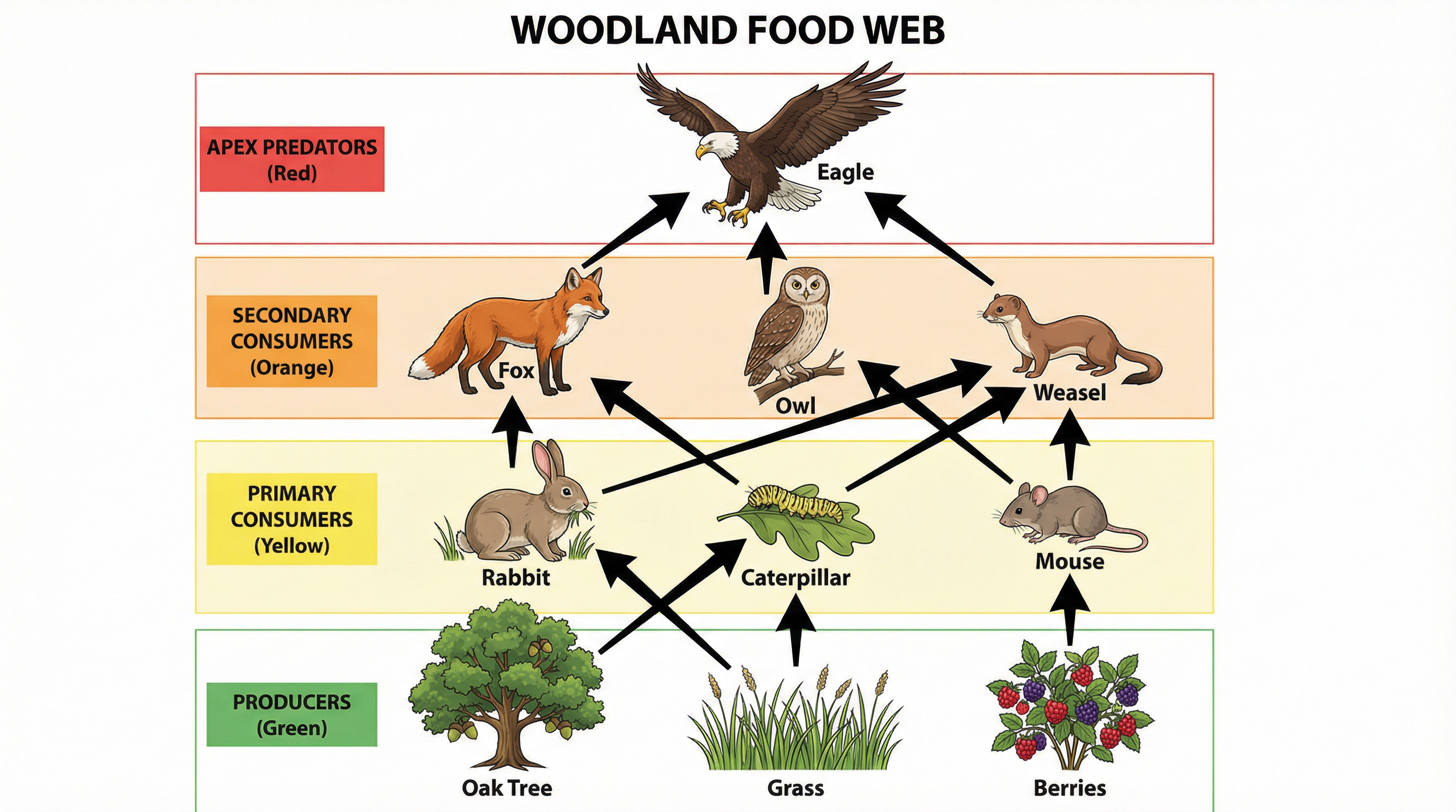 Woodland Food Web