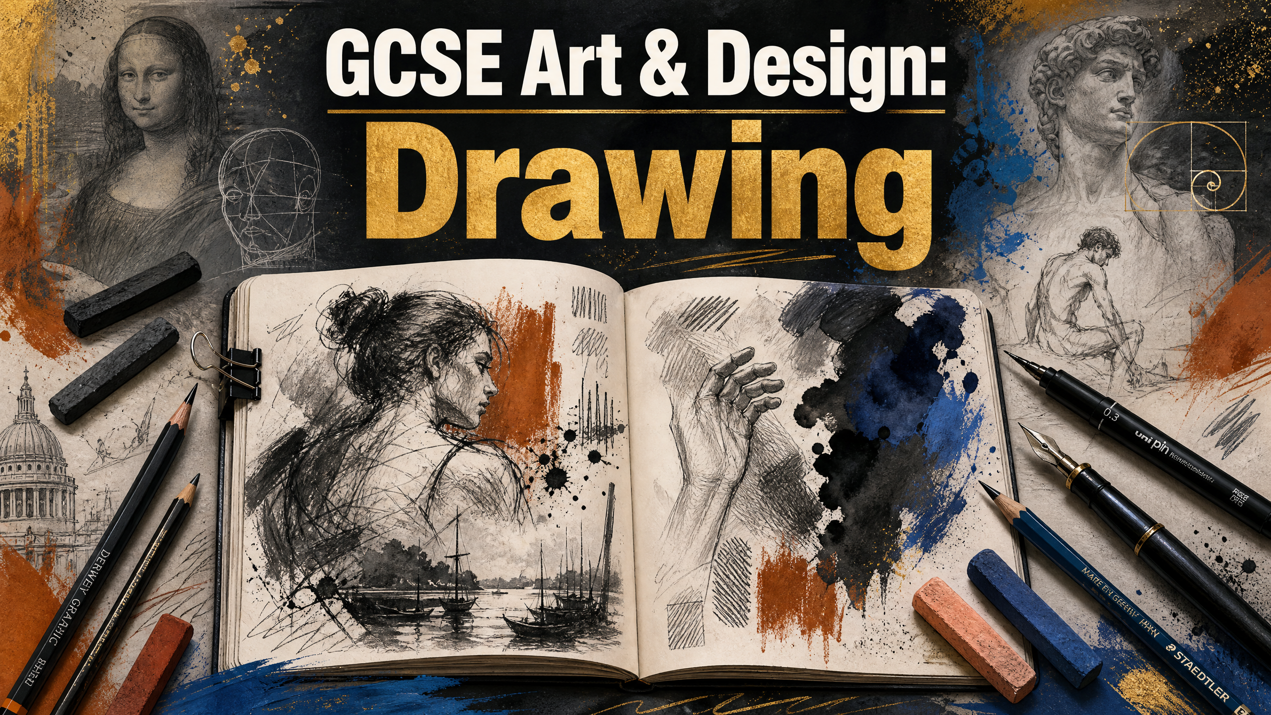 Header image for GCSE Art and Design: Drawing